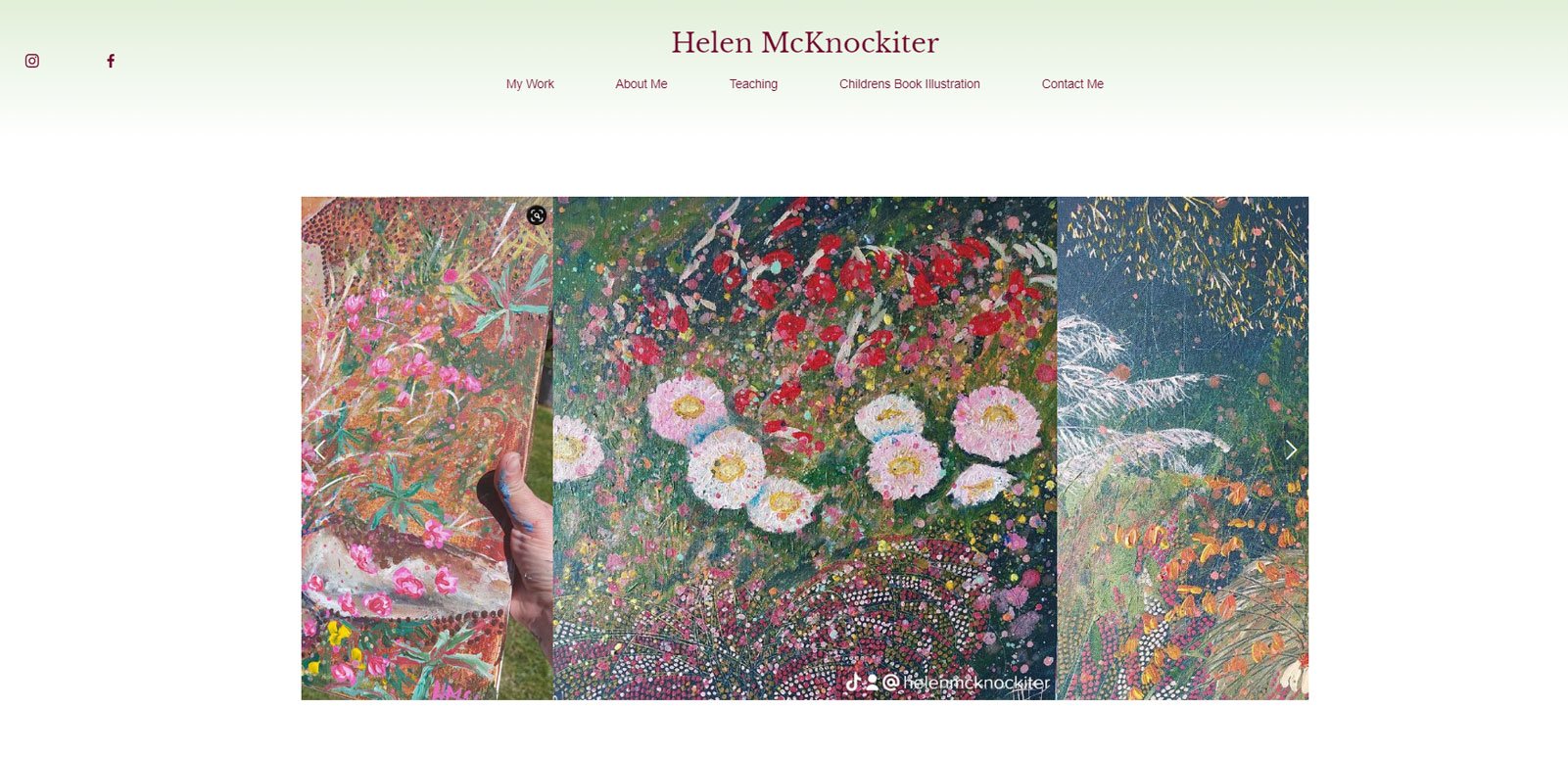 Helen McKnockiter - Artist