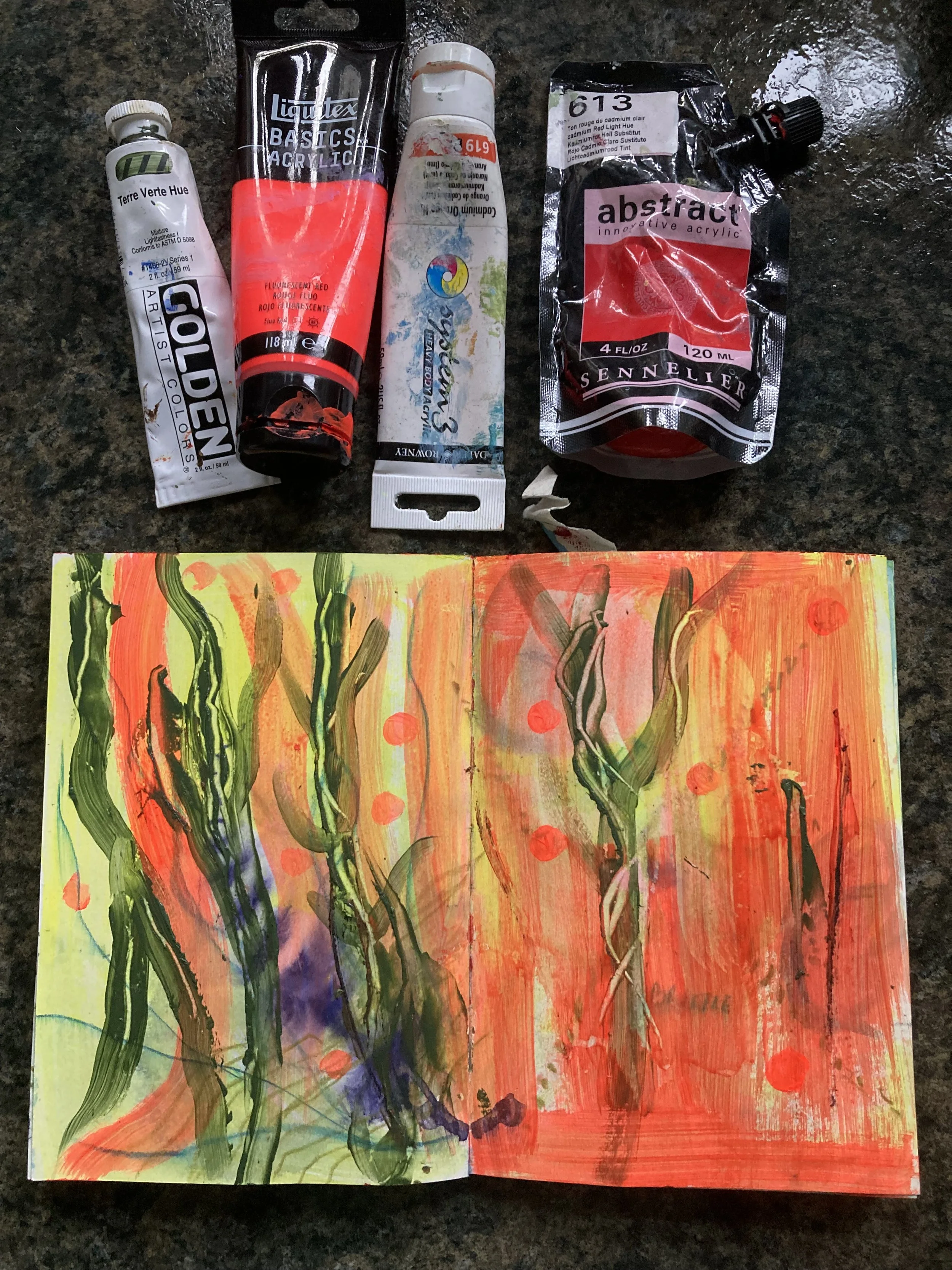 Sketchbook Tour - Stories from the Sea