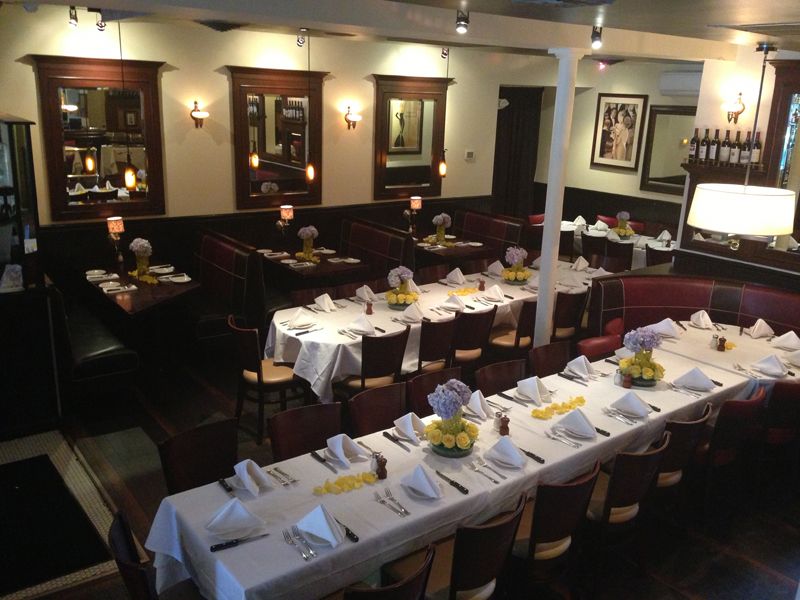  A photo of the main dining room. 