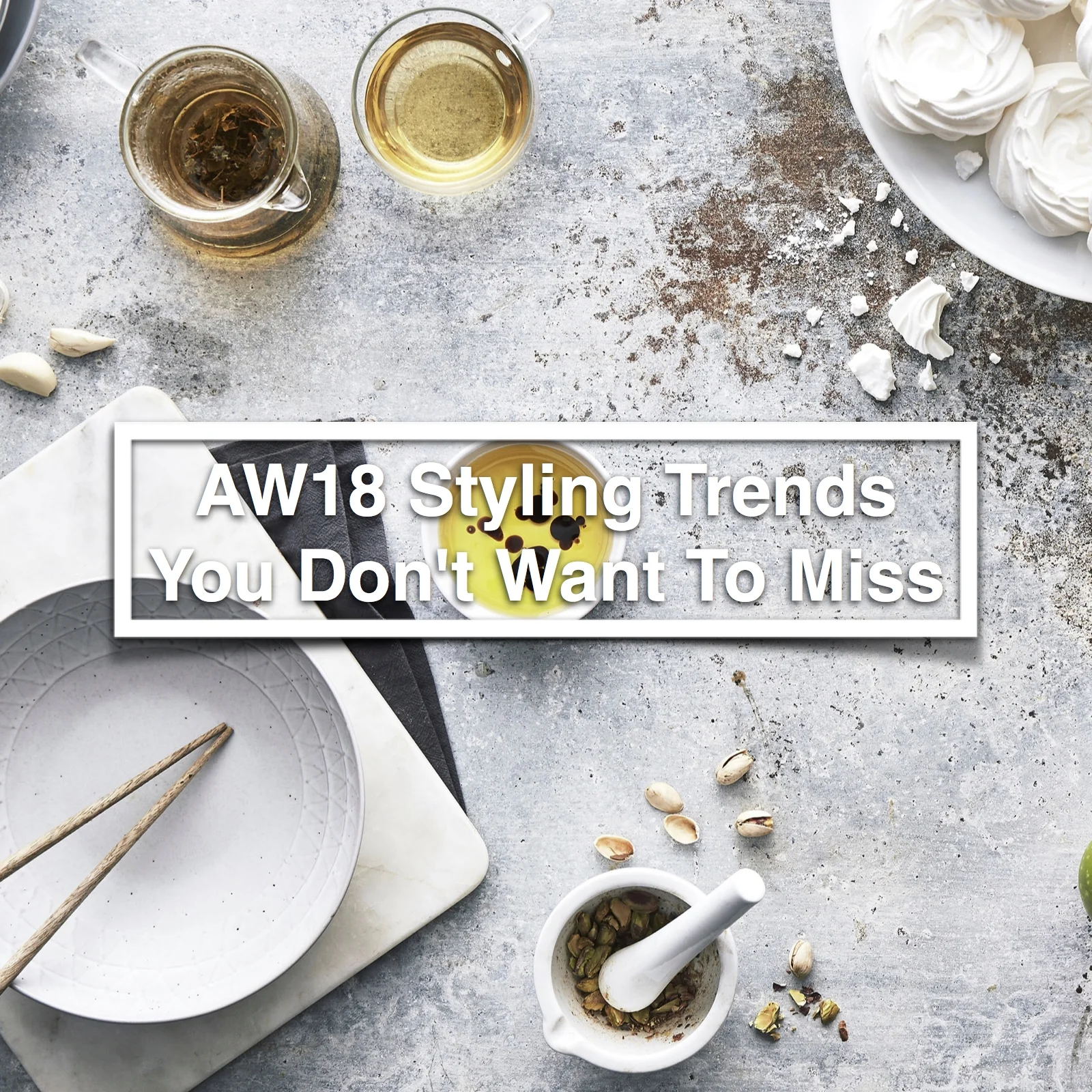 AW18 Styling Trends You Don't Want To Miss June 2018 It may be Summer, but in this industry we're all about looking to the next season and newest concepts to hit the market. Here's a trend forecast for AW18, provided by our in-house Stylist, to give you a head-start when styling your commercial content.