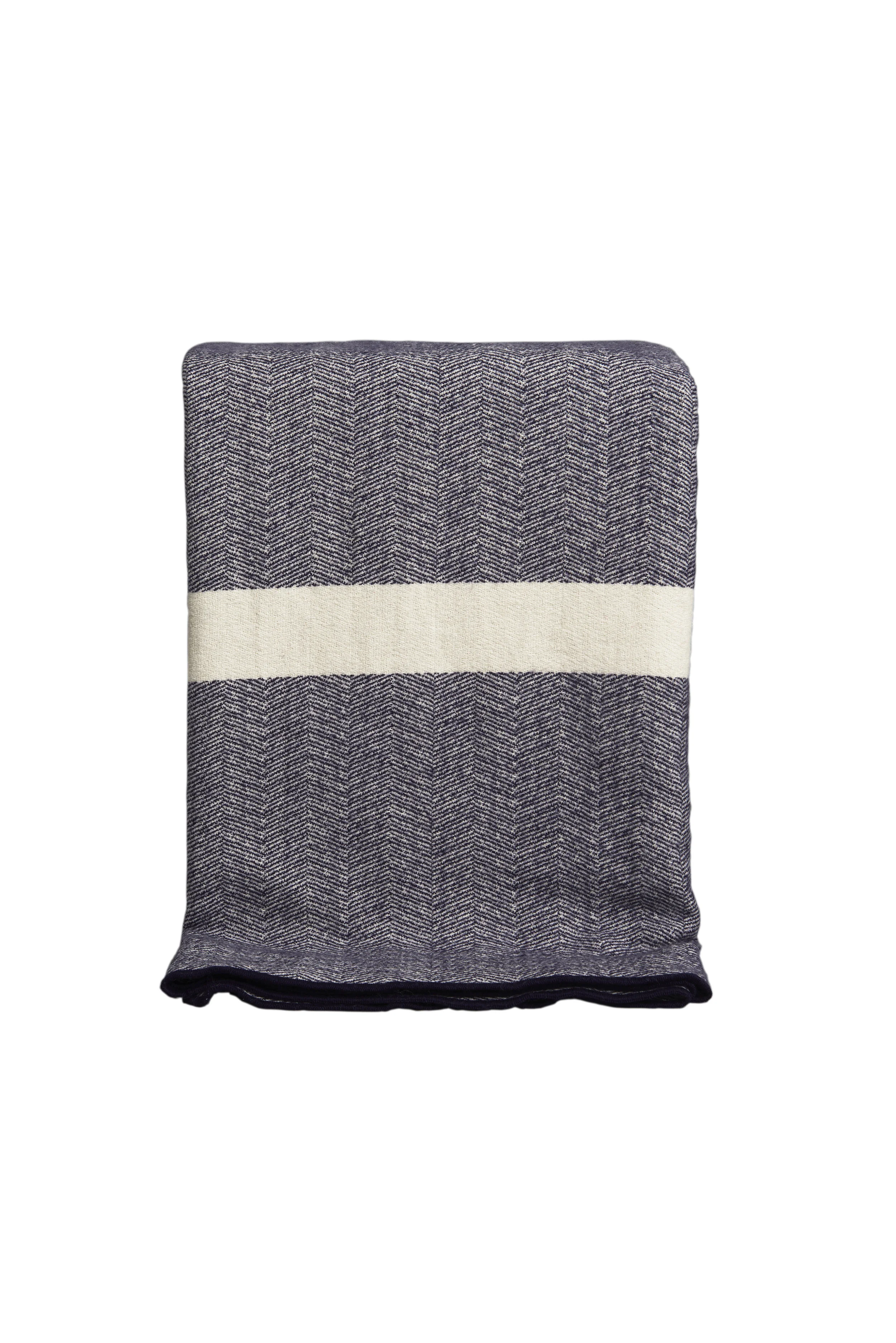 The Cotton Poet - Snuggle Up blanket- Navy - PS.jpeg