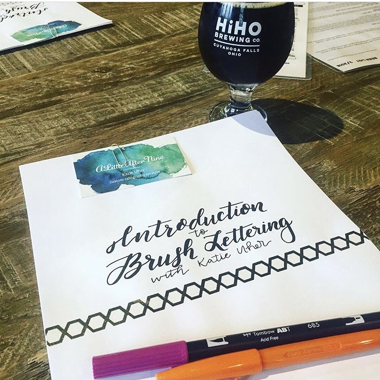 Hand Lettering at HiHo!