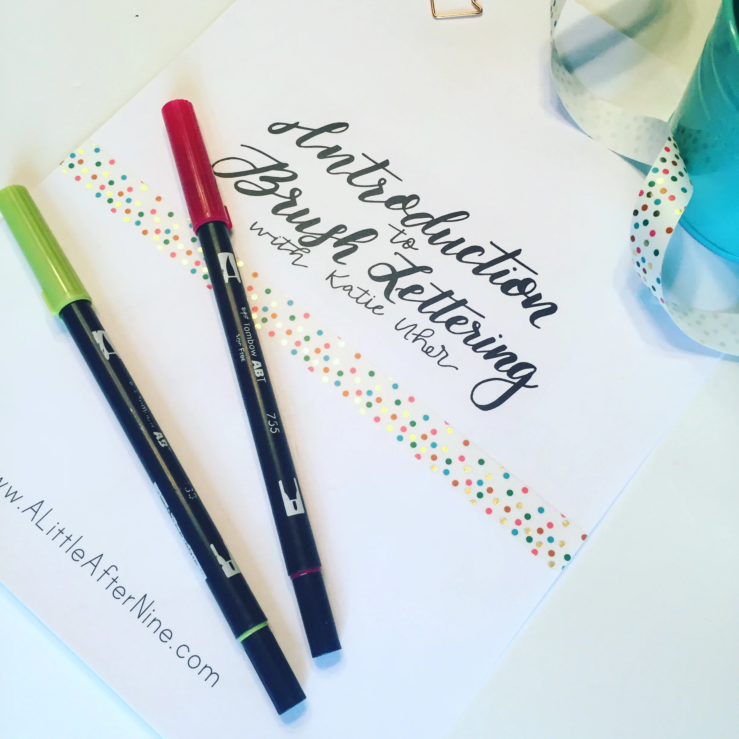 Introduction to Hand Lettering at The Morning Owl