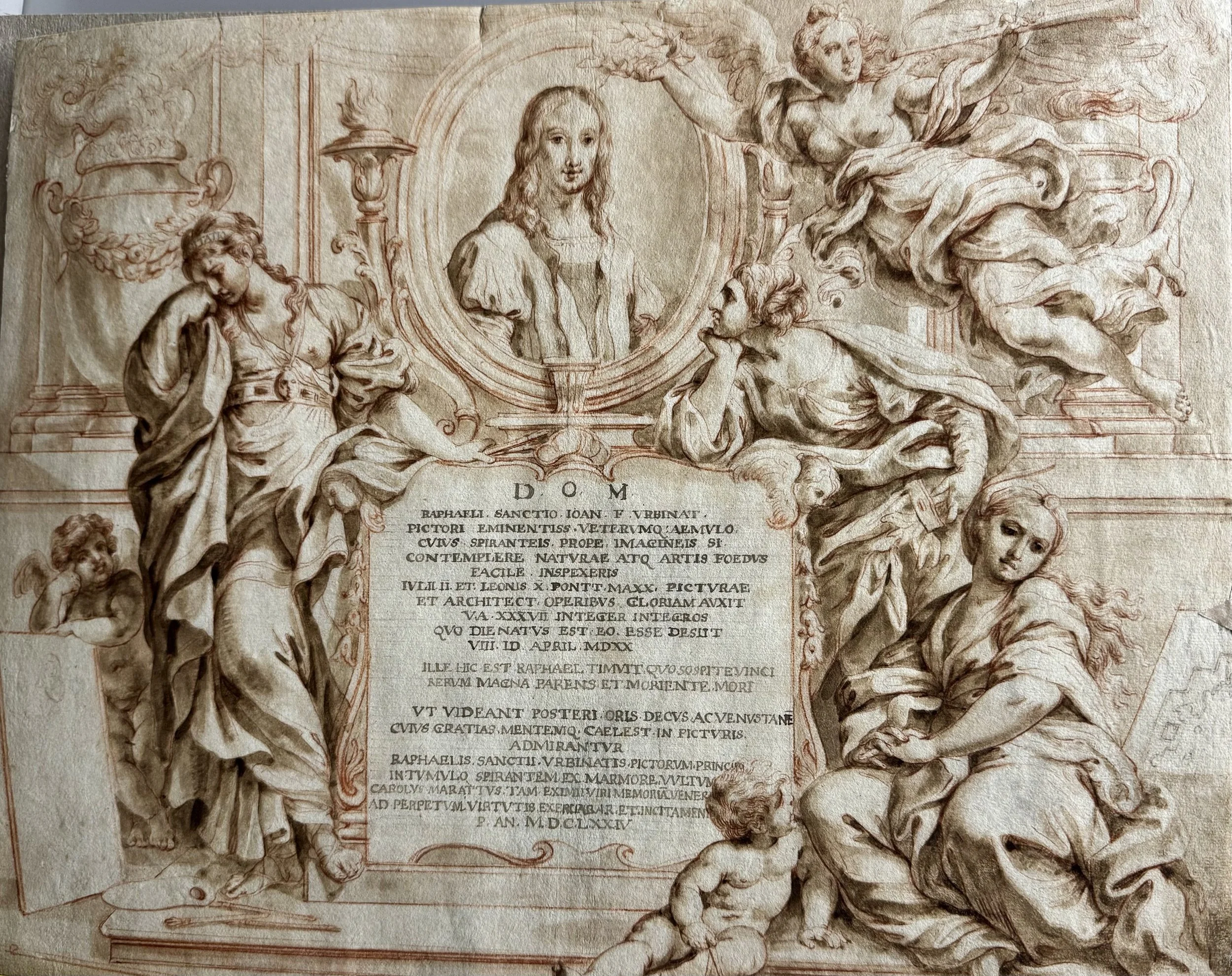 Drawing by Carlo Maratti or Maratta