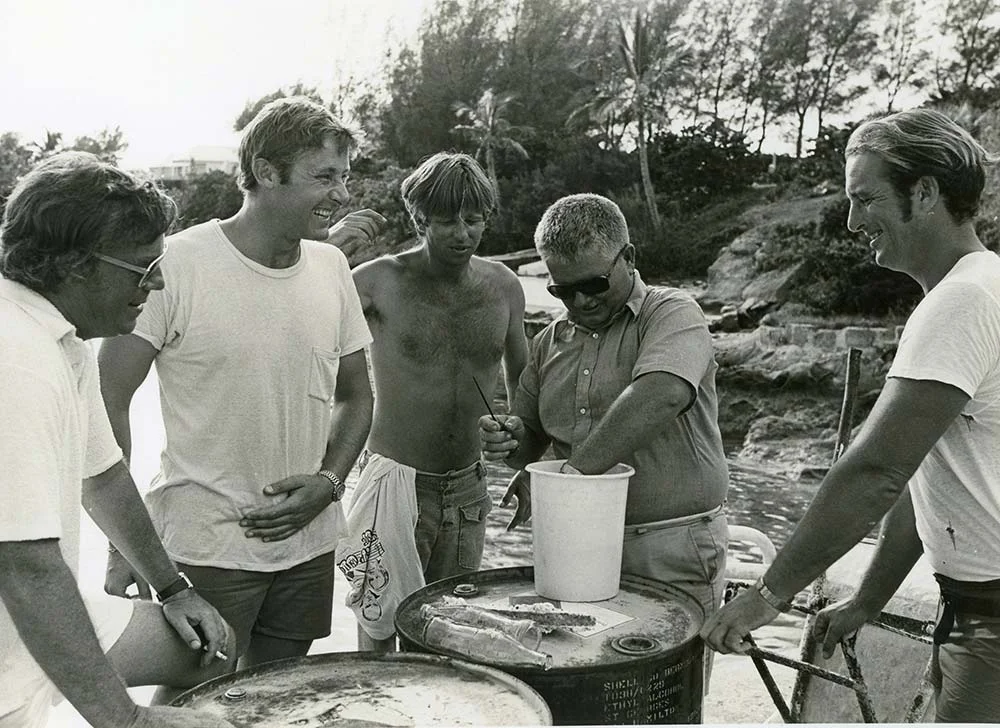 Peter Copeland, Peter Benchley and Beau Bridges