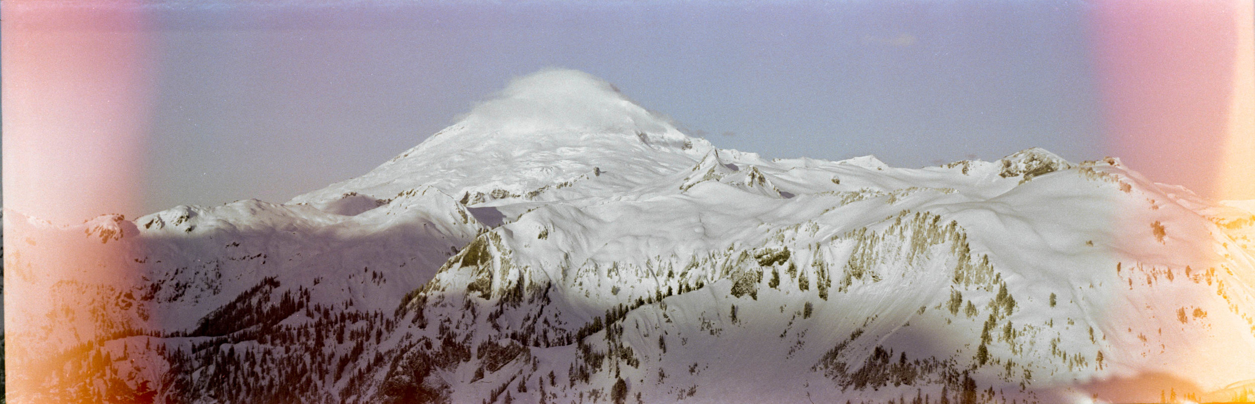  Mount Baker at sunrise from Huntoon Point. 