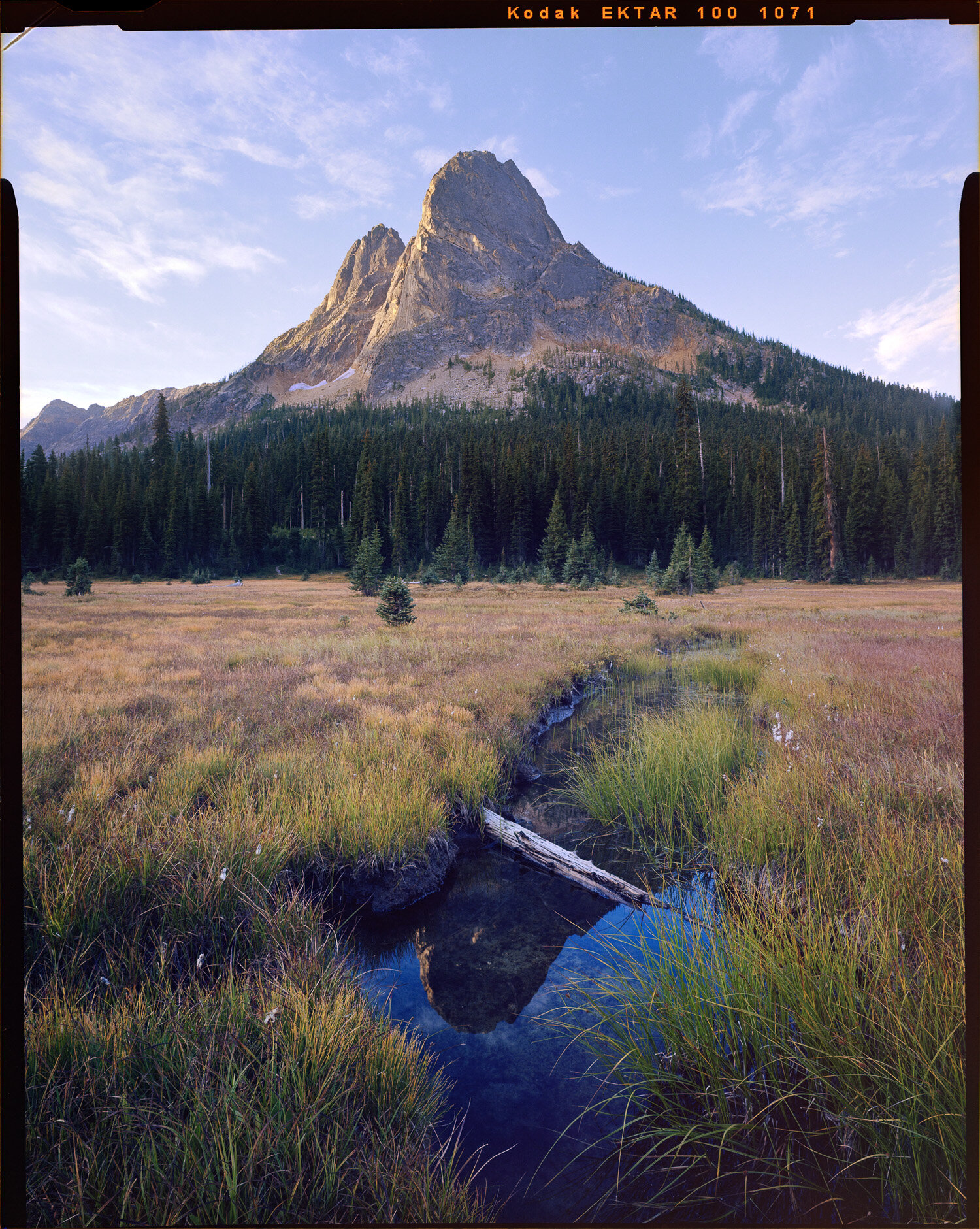  Liberty Bell from State Creek, North Cascades. Ektar 100. 