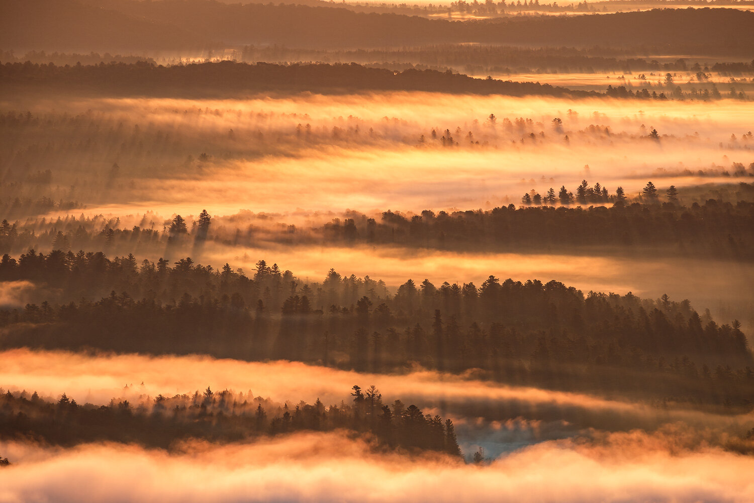  Sunrise from Saint Regis Mountain 