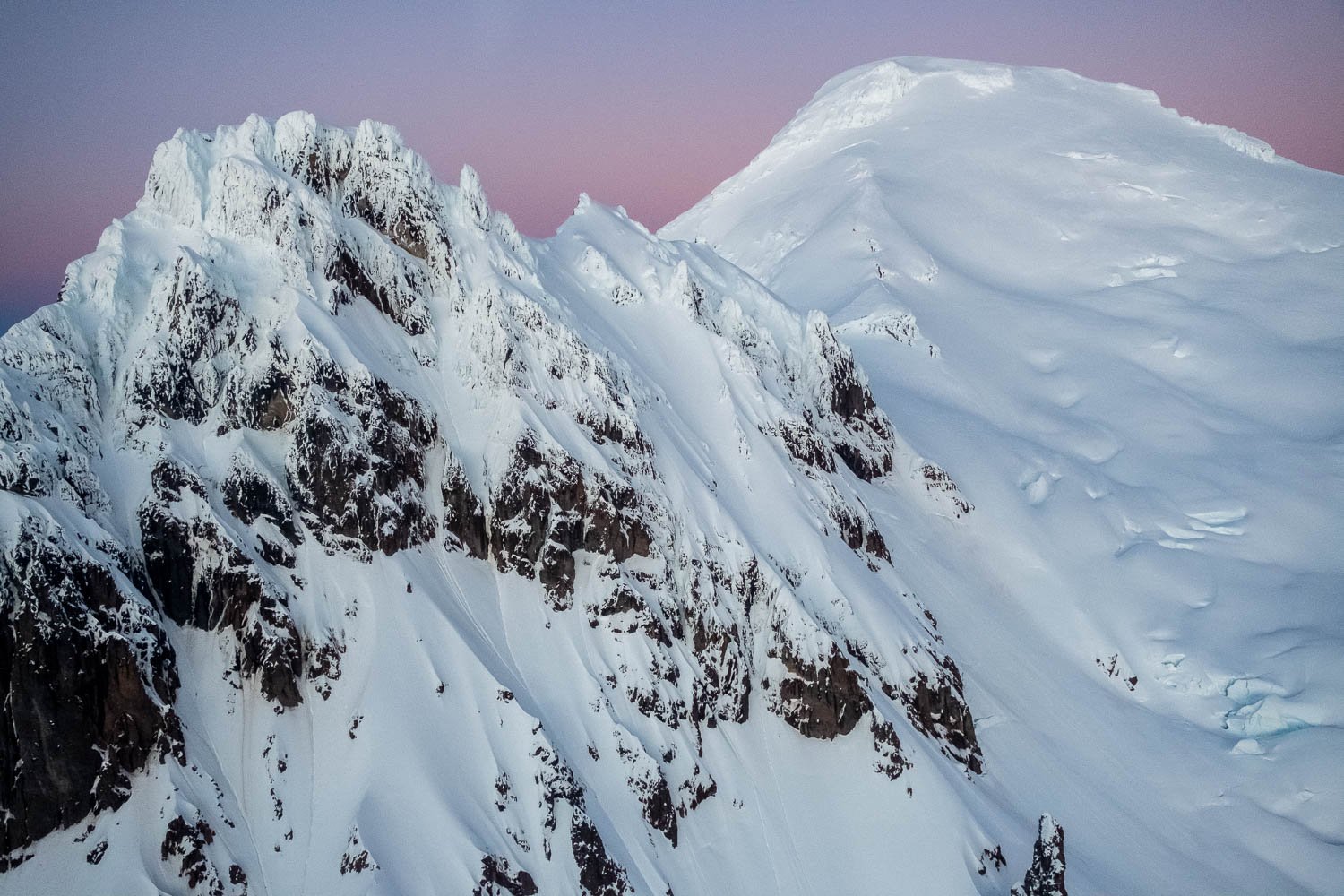  Colfax Peak and the Deming Glacier of Mount Baker. 