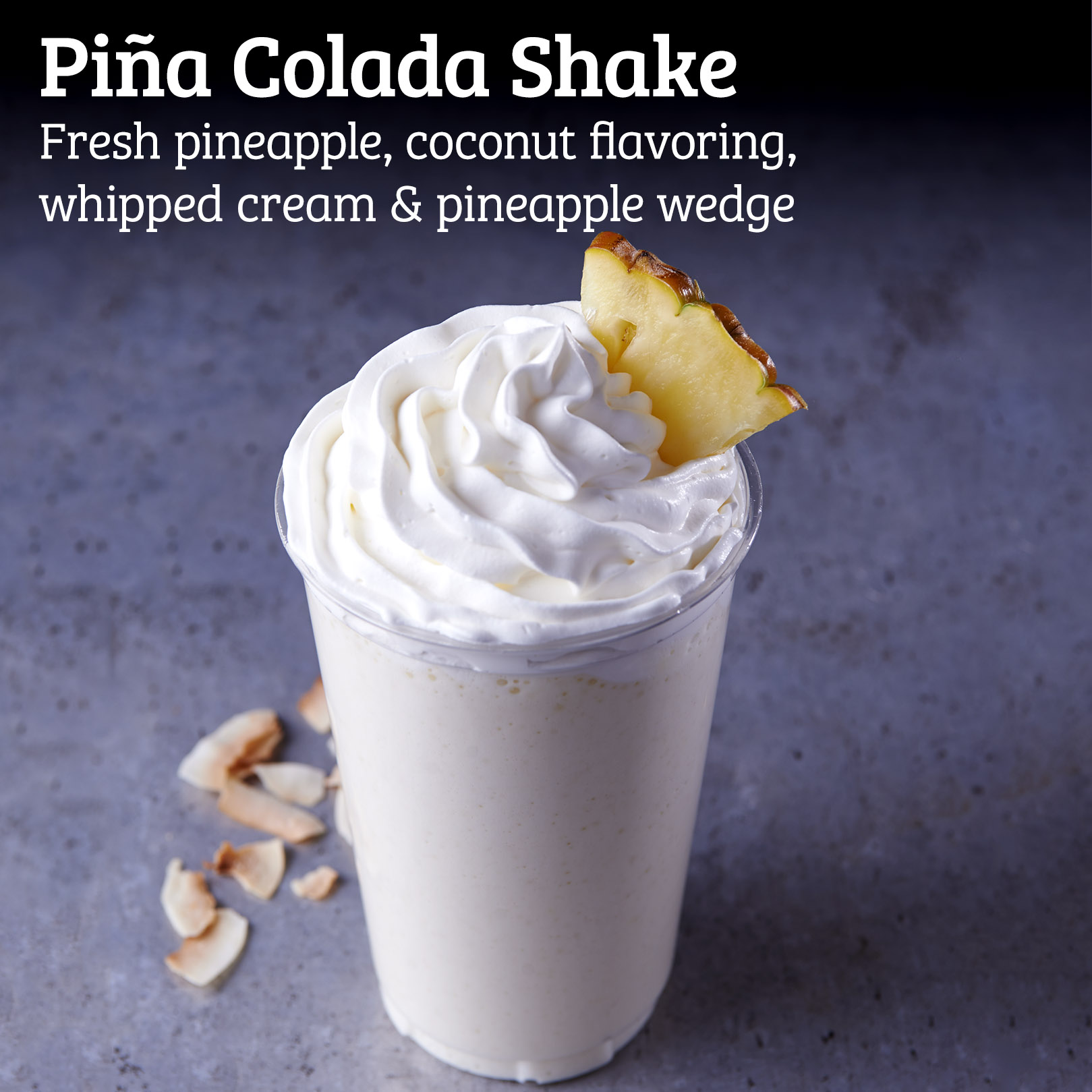 Kidd Valley Piña Colada Shake