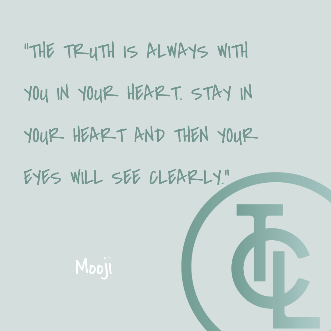 &quot;The truth is always with you in your heart.  Stay in your hear and then your eyes will see clearly.&quot; - Mooji 💗​​​​​​​​
.​​​​​​​​
.​​​​​​​​
. ​​​​​​​​
#thetwinlife #twinlife #twinlifechiro #holistichealers #energyworkers #LUVO #mindbodyspi