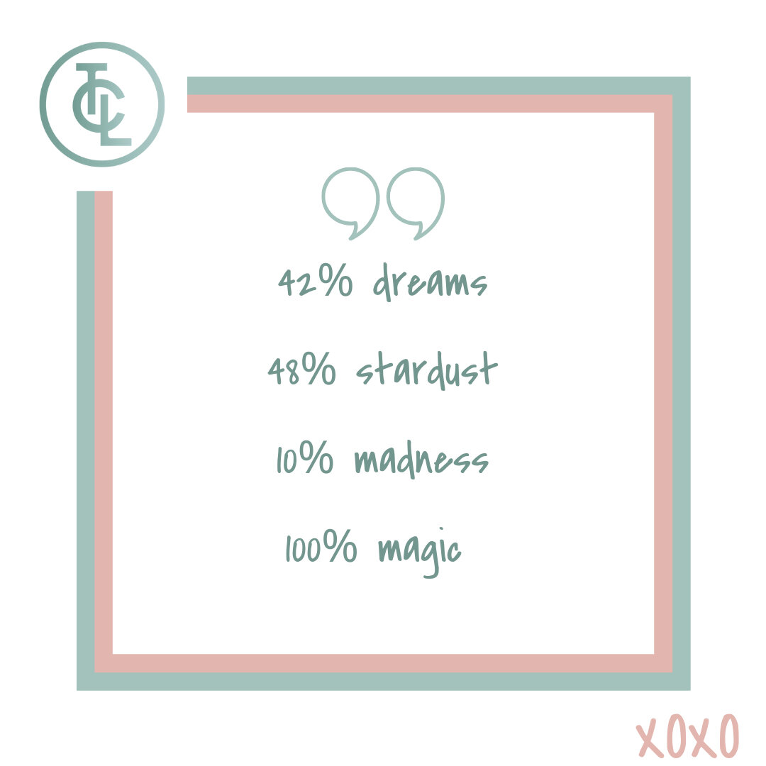 42% dreams 💤​​​​​​​​
48% stardust ✨​​​​​​​​
10% madness 💗​​​​​​​​
100% magic 💫​​​​​​​​
.​​​​​​​​
@spiritdaughter​​​​​​​​
.​​​​​​​​
.​​​​​​​​
. ​​​​​​​​
#thetwinlife #twinlife #twinlifechiro #holistichealers #energyworkers #LUVO #mindbodyspirit #tw