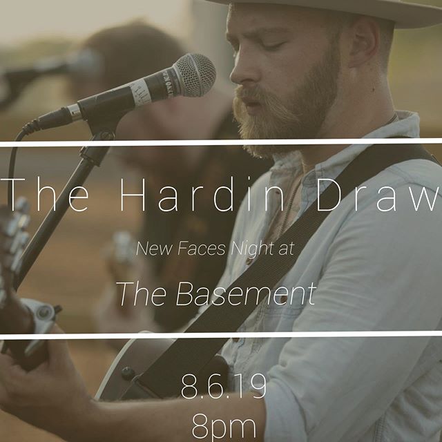 We&rsquo;ve got a show coming up on Tuesday, 8/6 at the OG Basement! Show starts at 8pm, bring yo frandz .
.
.
.
.
#thehardindraw #nashville #musiccity #roots #americana #thebasement #newfacesnight #folk #indie #diy #music