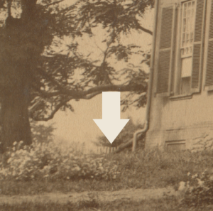 Picket Fence behind Mansion