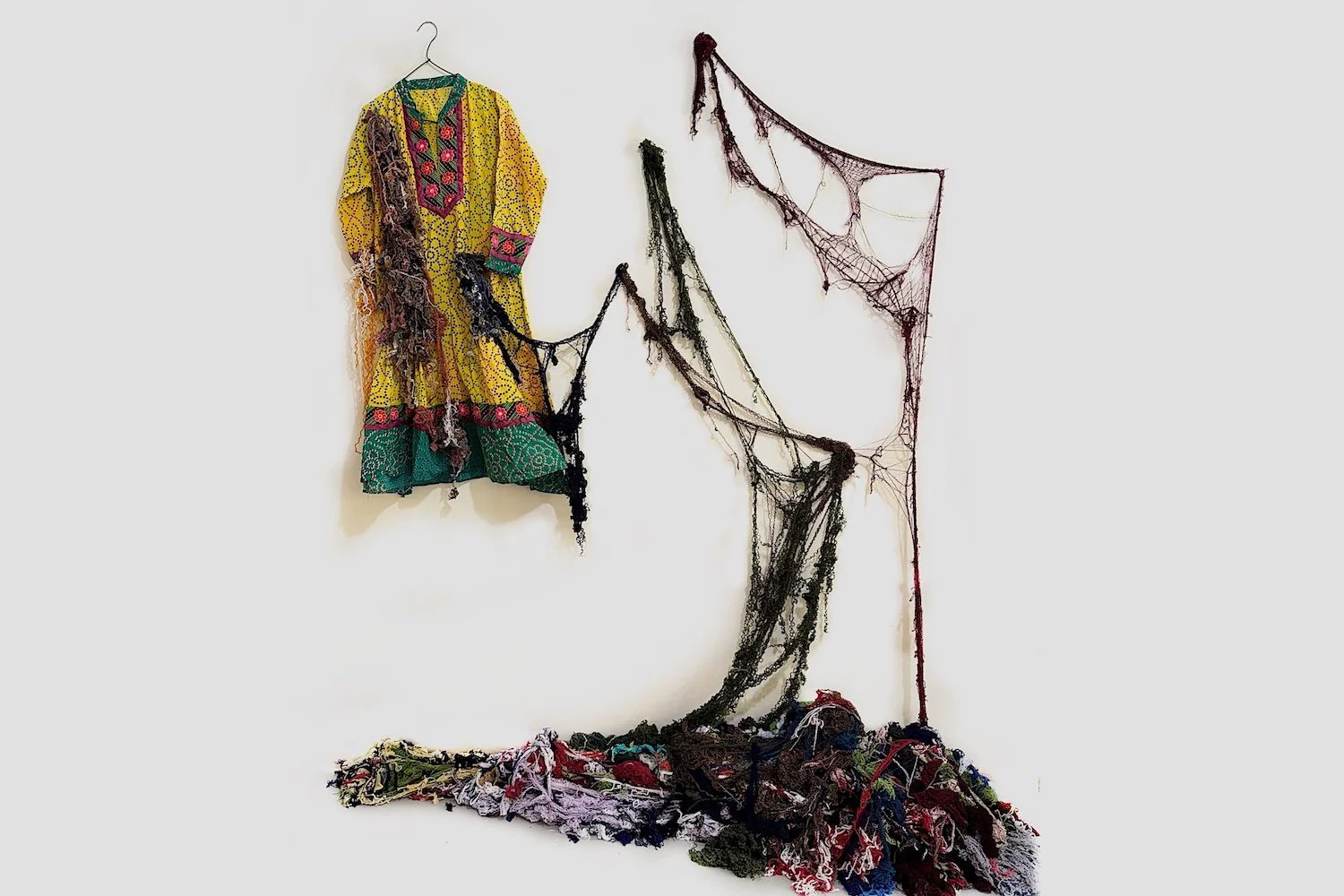 promo image: parisa shabani, life unraveled, 2024, thread and fabric, 94 x 79 x 22” copy.jpg