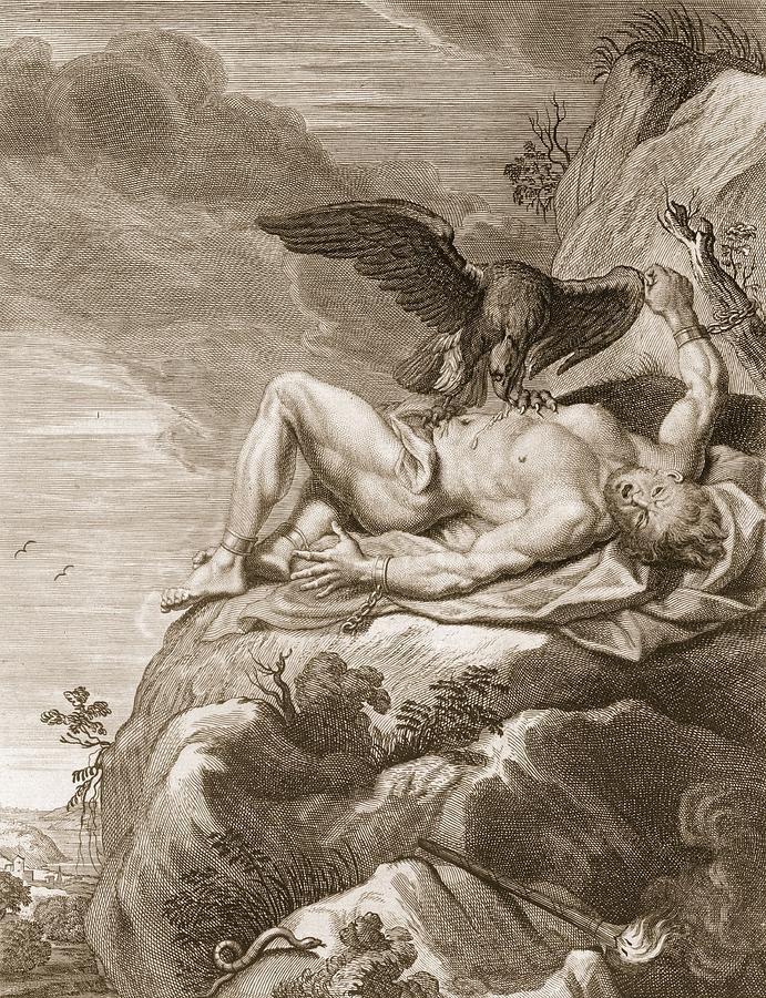 Prometheus and vulture via Fine Art America