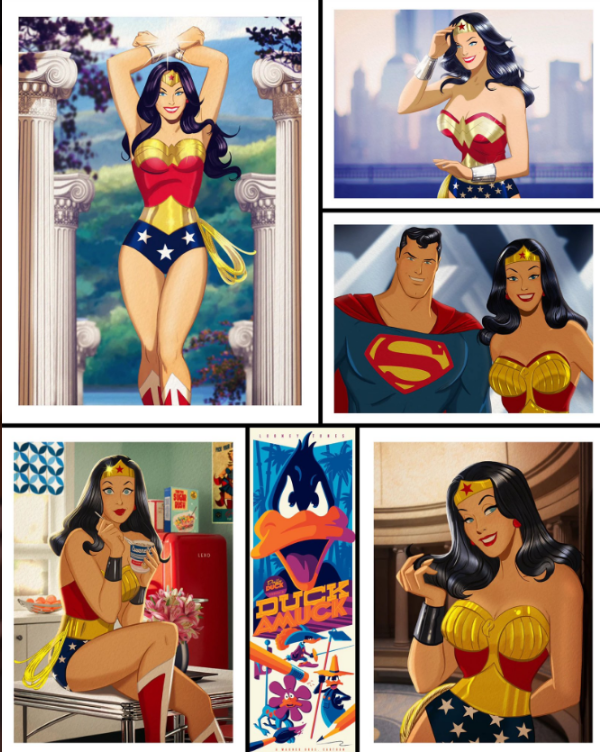 Bottleneck gallery Wonder Woman Showcase