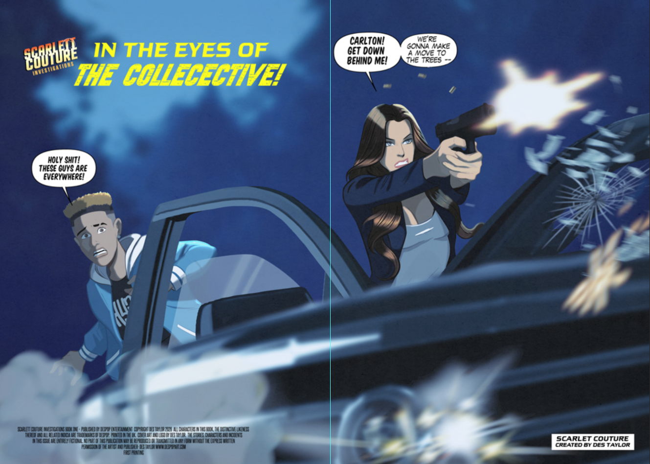 SCARLETT COUTURE UNDER FIRE!
