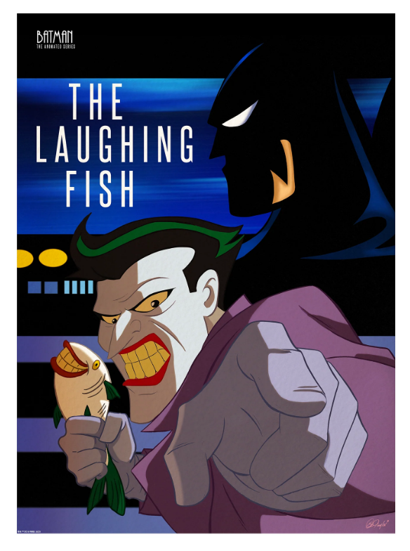 Batman Laughing Fish Comic
