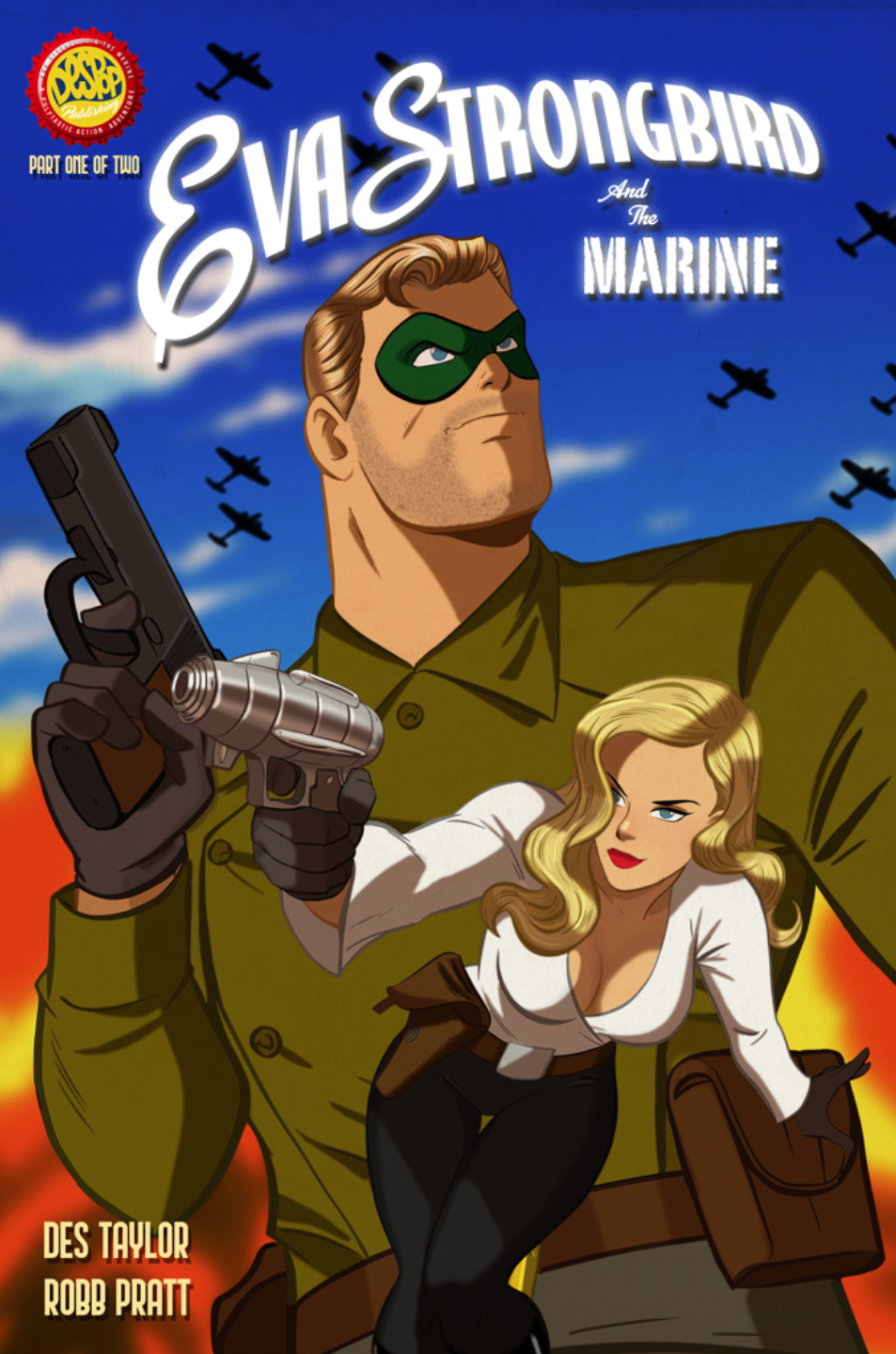 EVA STRONGBIRD & THE MARINE- COVER B