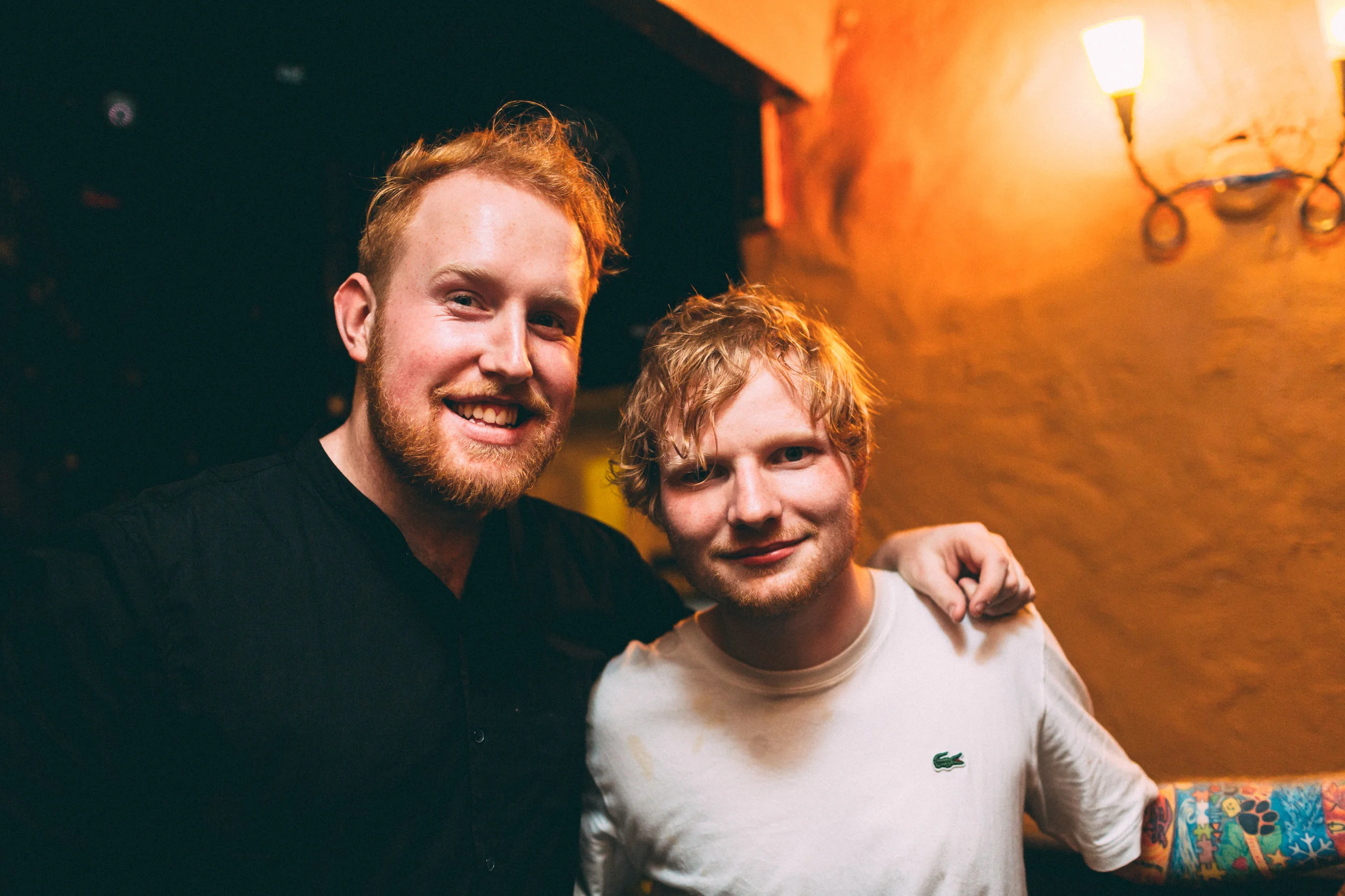 Gavin James &amp; Ed Sheeran at The Ruby Sessions