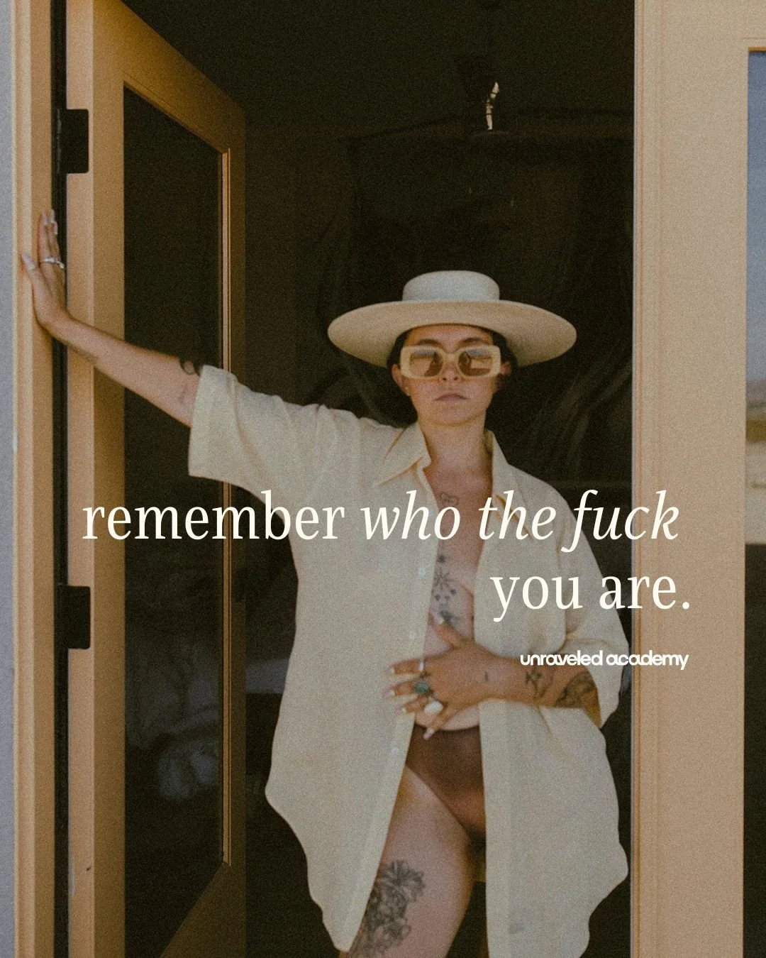 Remember Who the Fuck You Are: A Reminder for Creative Women