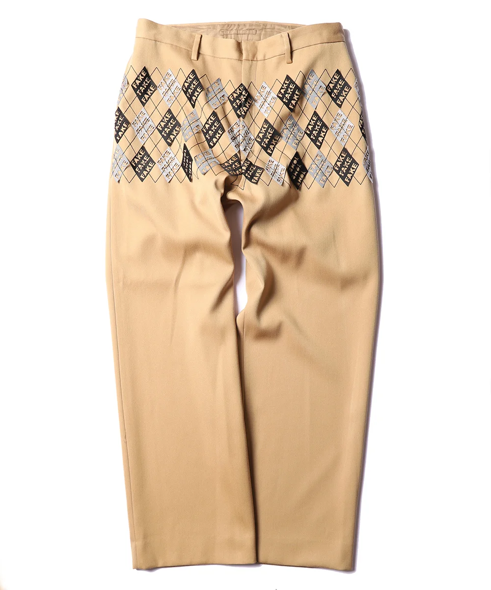 Fake Argyle Pants