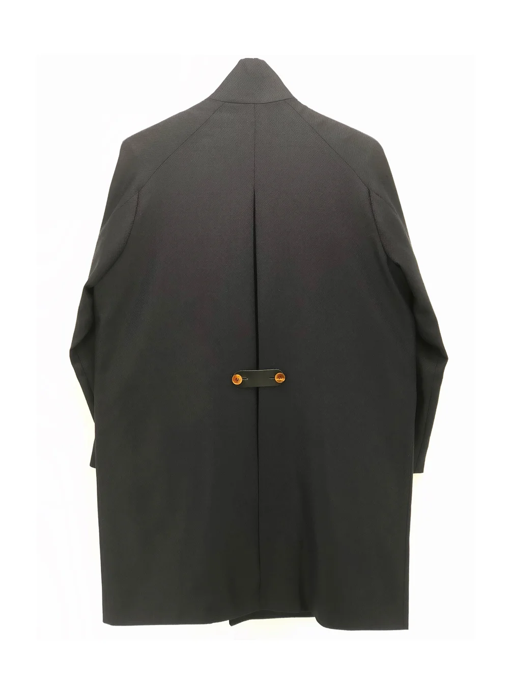 Wool Silk Japanese Trench Coat — GHIRI-GHIRI