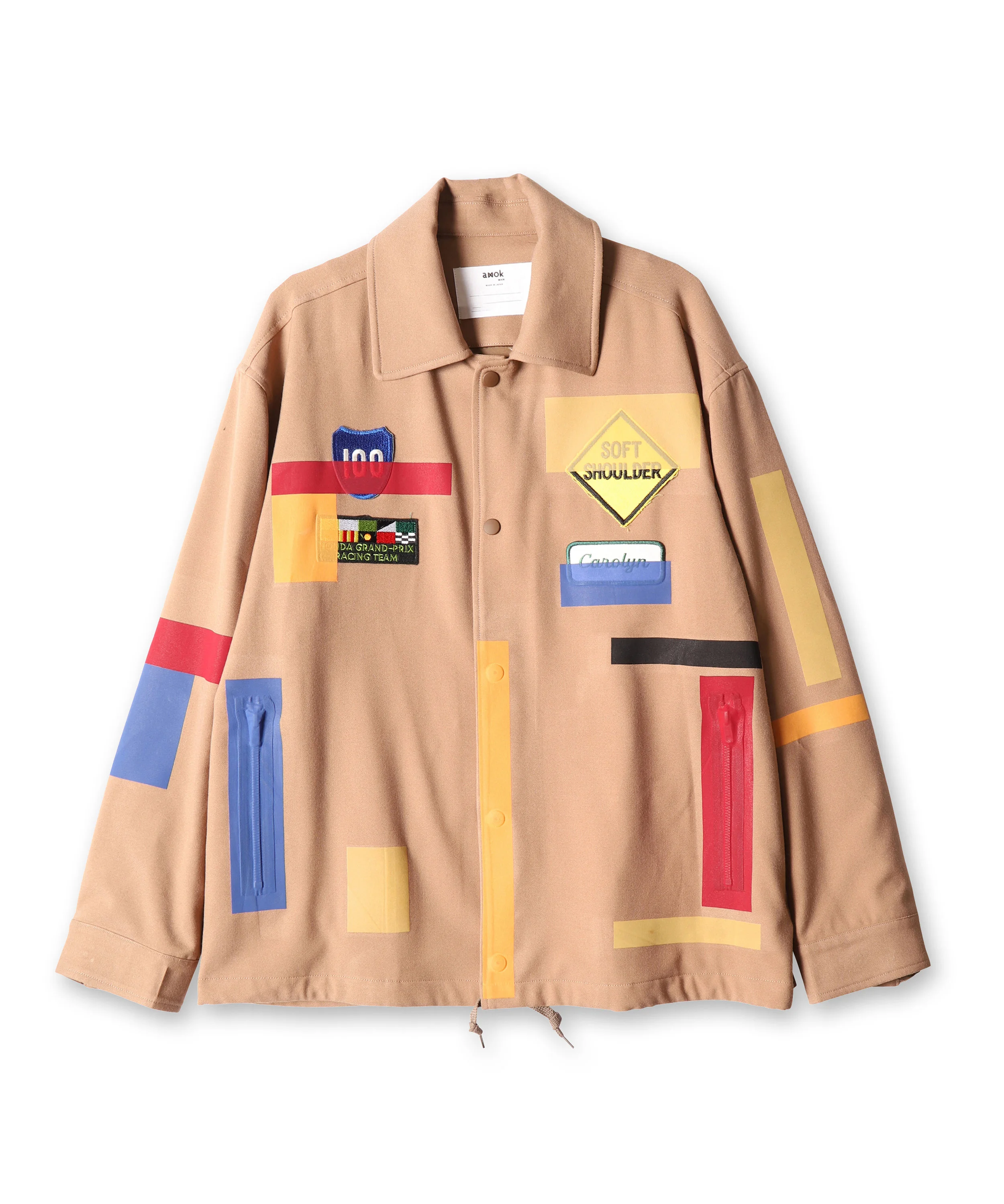 Tape Covered Coach Jacket