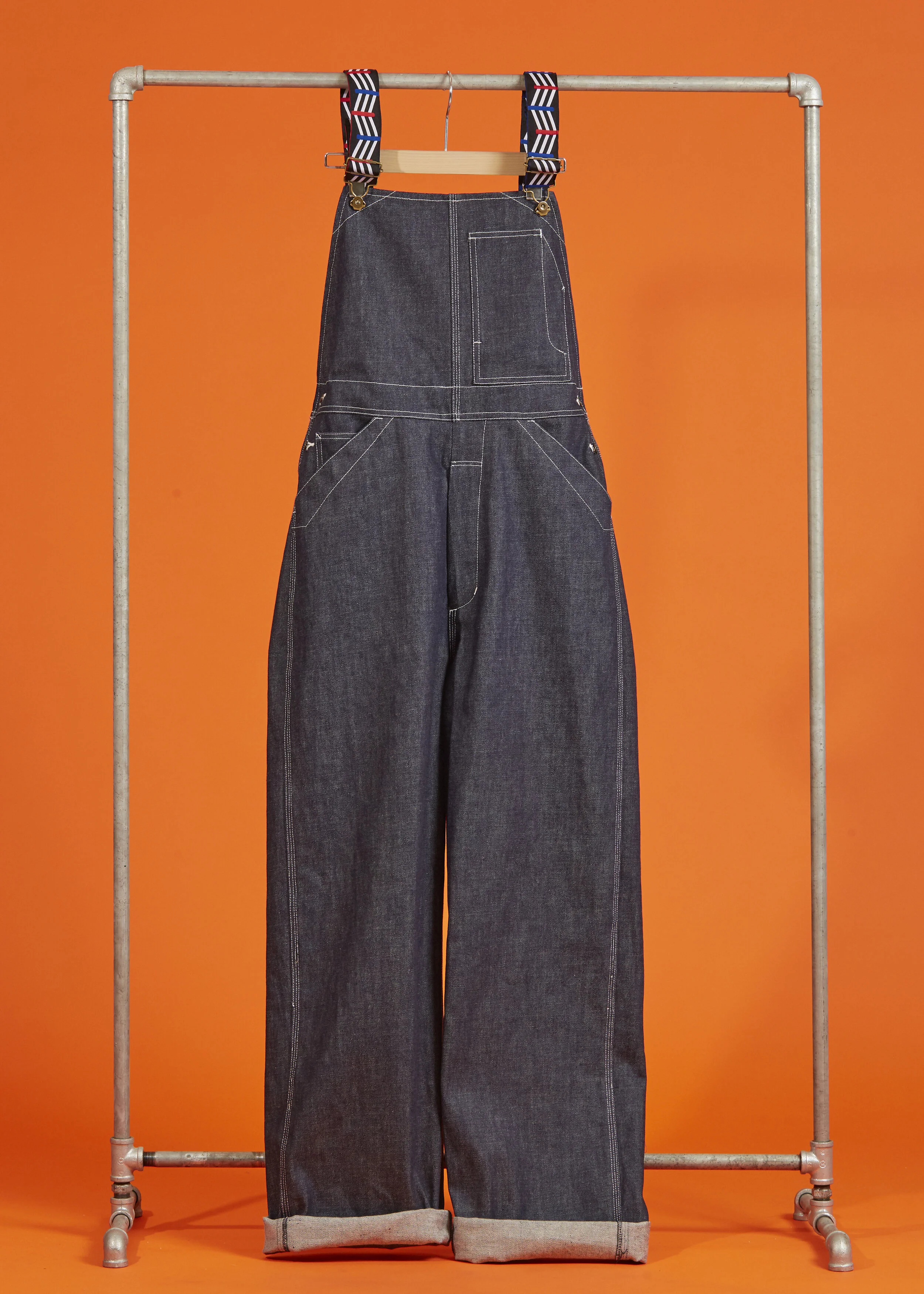 Tiger Mask Denim Overall