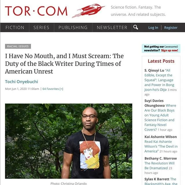 I read this incredible essay last night. Highly recommend. Link in bio