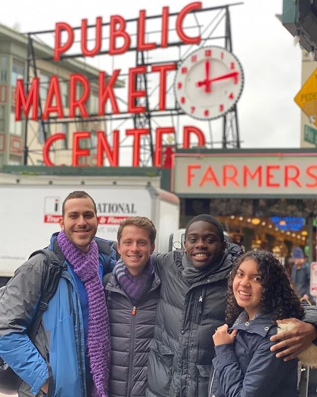 We&rsquo;ve made it to Seattle! Join us tonight at 7:30 at Benaroya Hall as we make our return to the Seattle A Cappella Festival with @girlbandseattle, @2020acappella, and @pugetsoundco! Tickets are available here: https://www.seattlesymphony.org/concerttickets/calendar/2019-2020/benaroyahall/seattle-acappella. We can&rsquo;t wait to see you there!