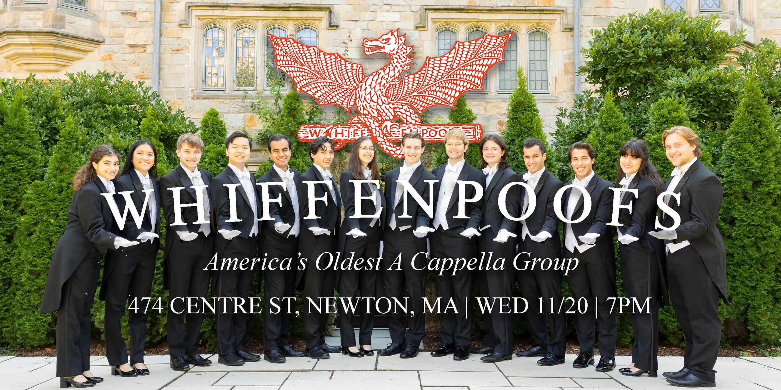 Whiffenpoofs in Newton, MA