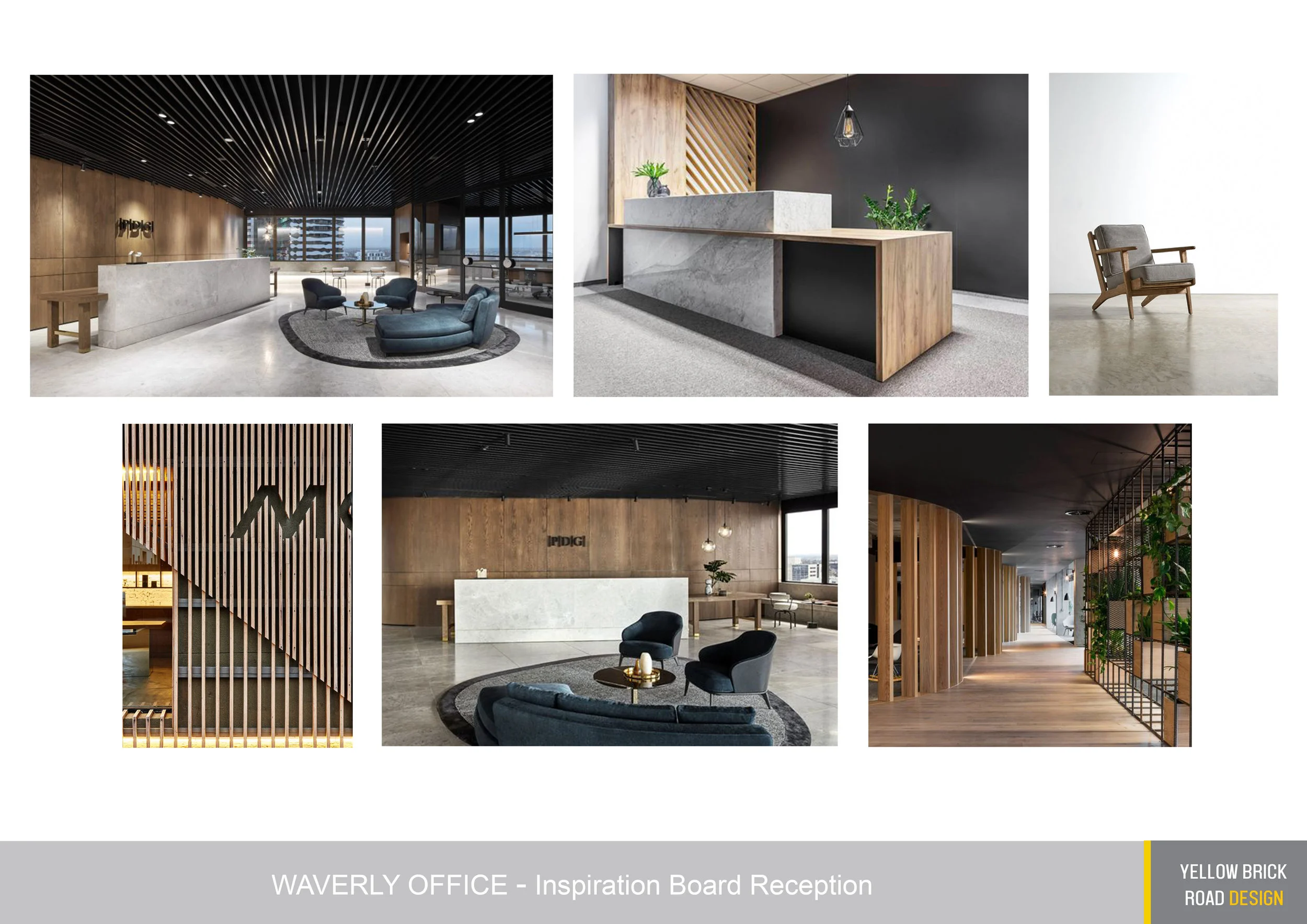 Office Interior Design Reception Yellow Brick Road Design