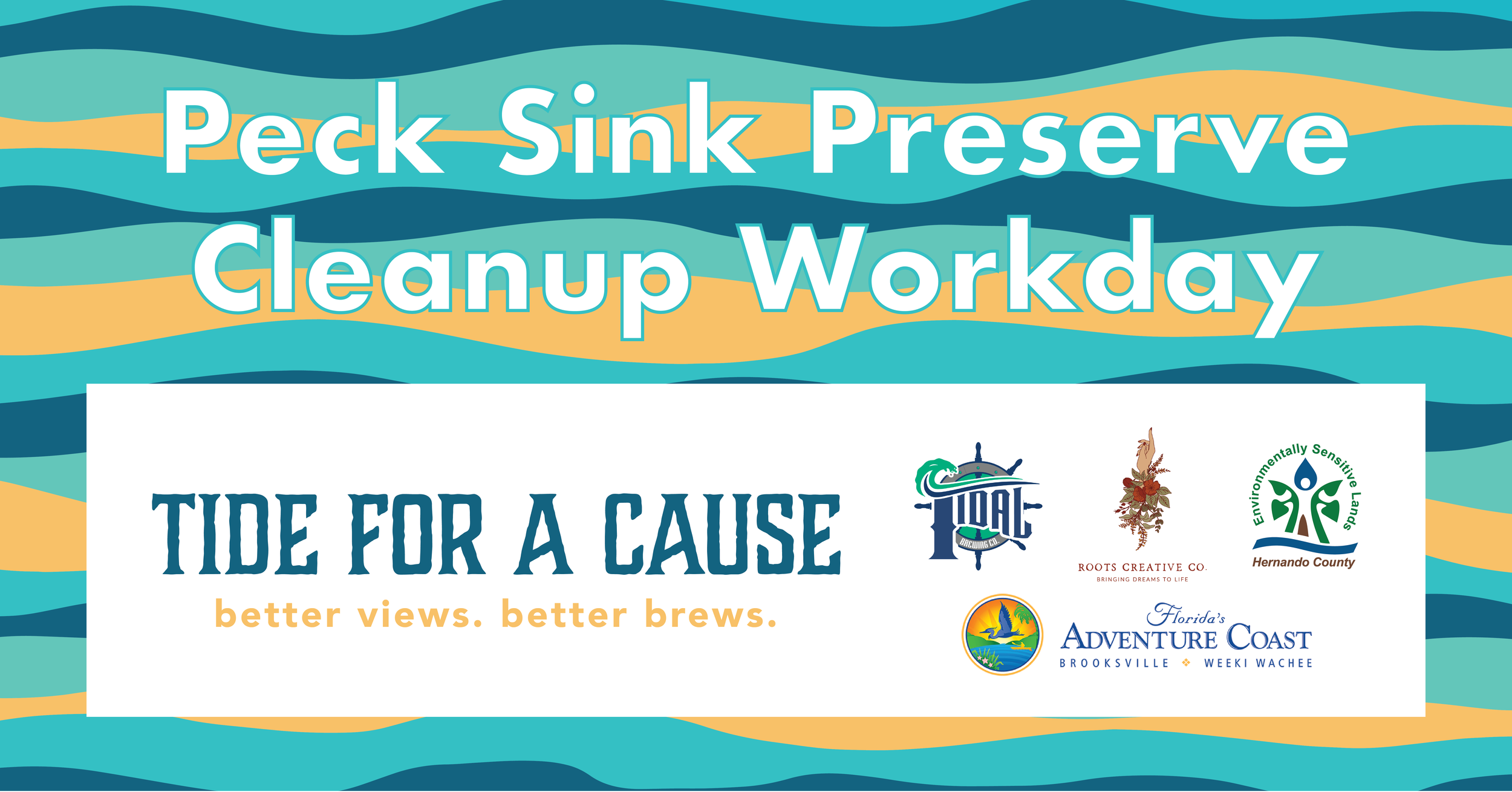 Tide for a Cause Clean-Up Work Day @ Peck Sink