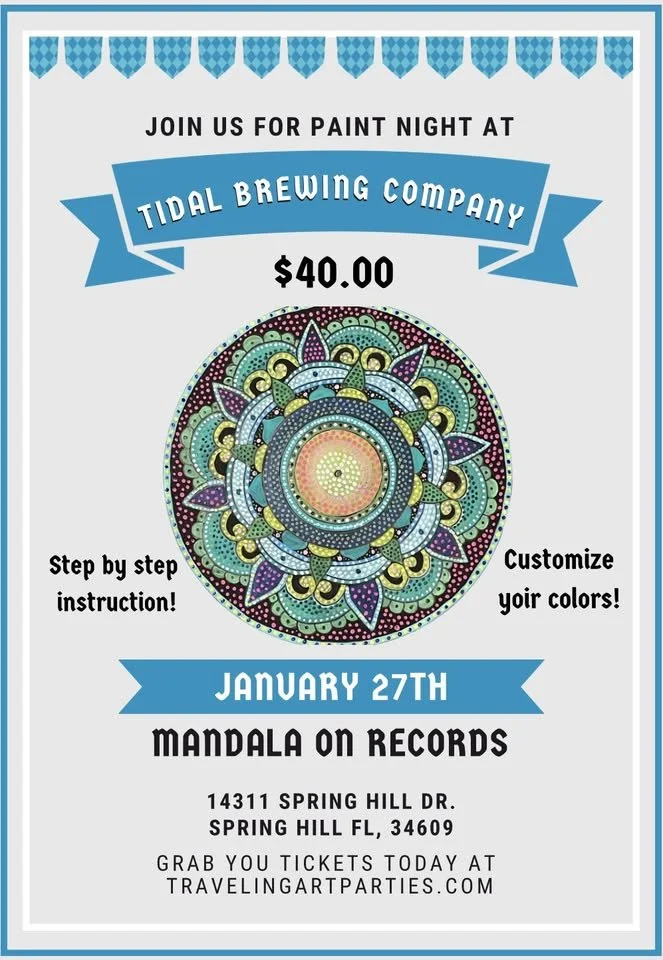 Mandala on Records with Traveling Art Parties