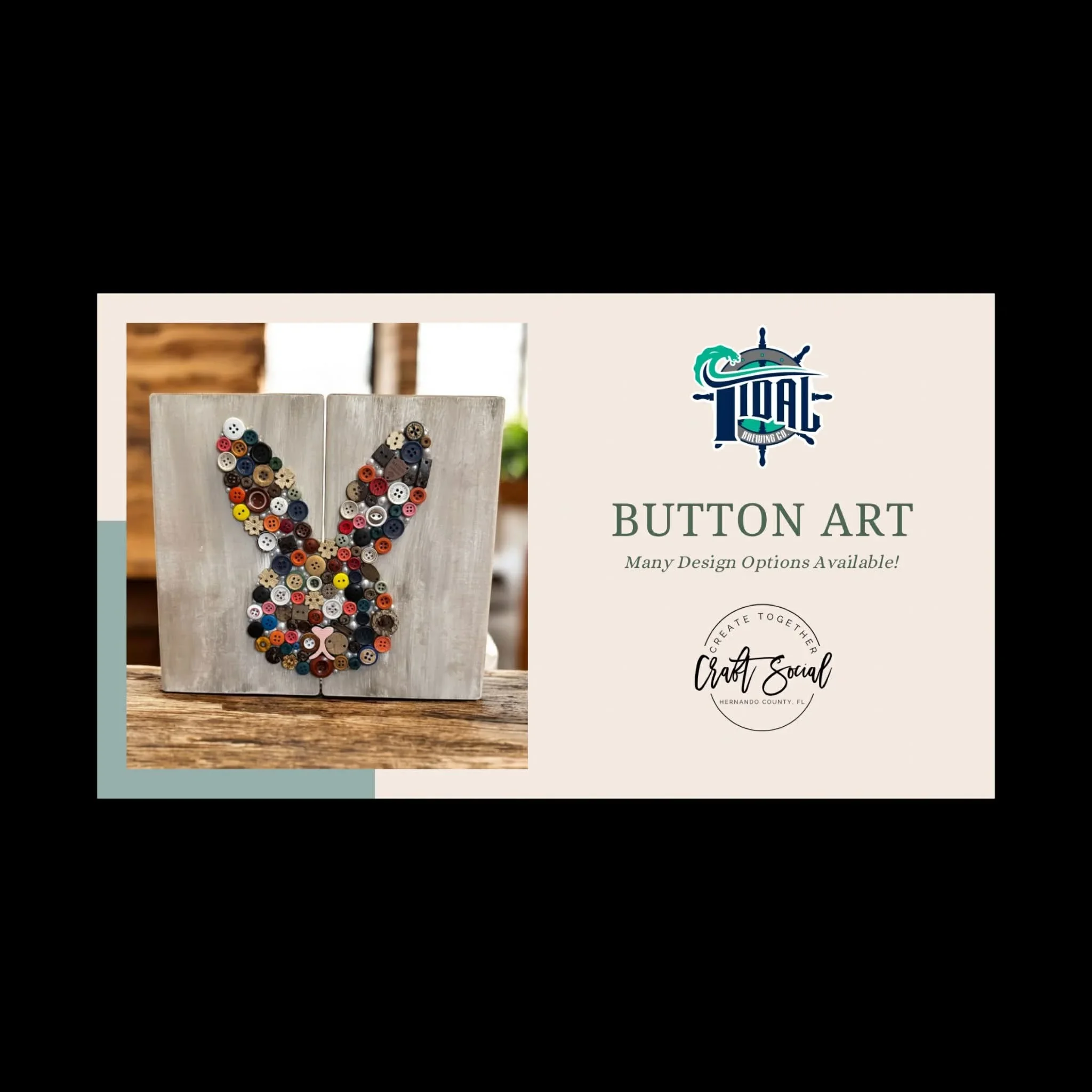 Button Art with Craft Social Workshop