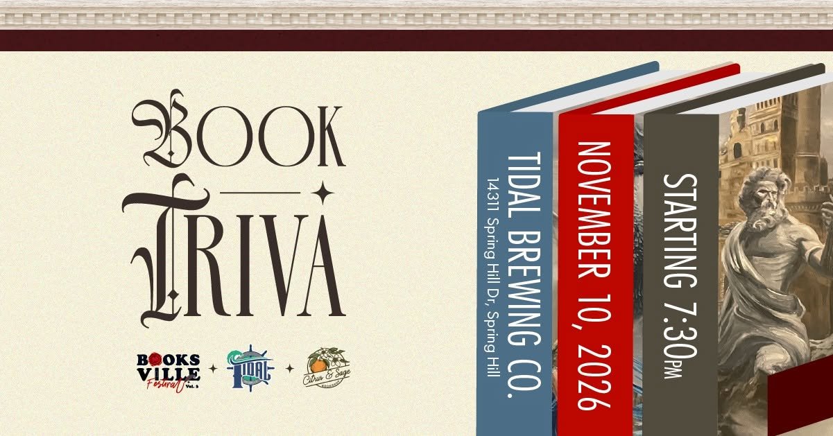 Book Trivia w/Booksville &amp; Citrus and Sage