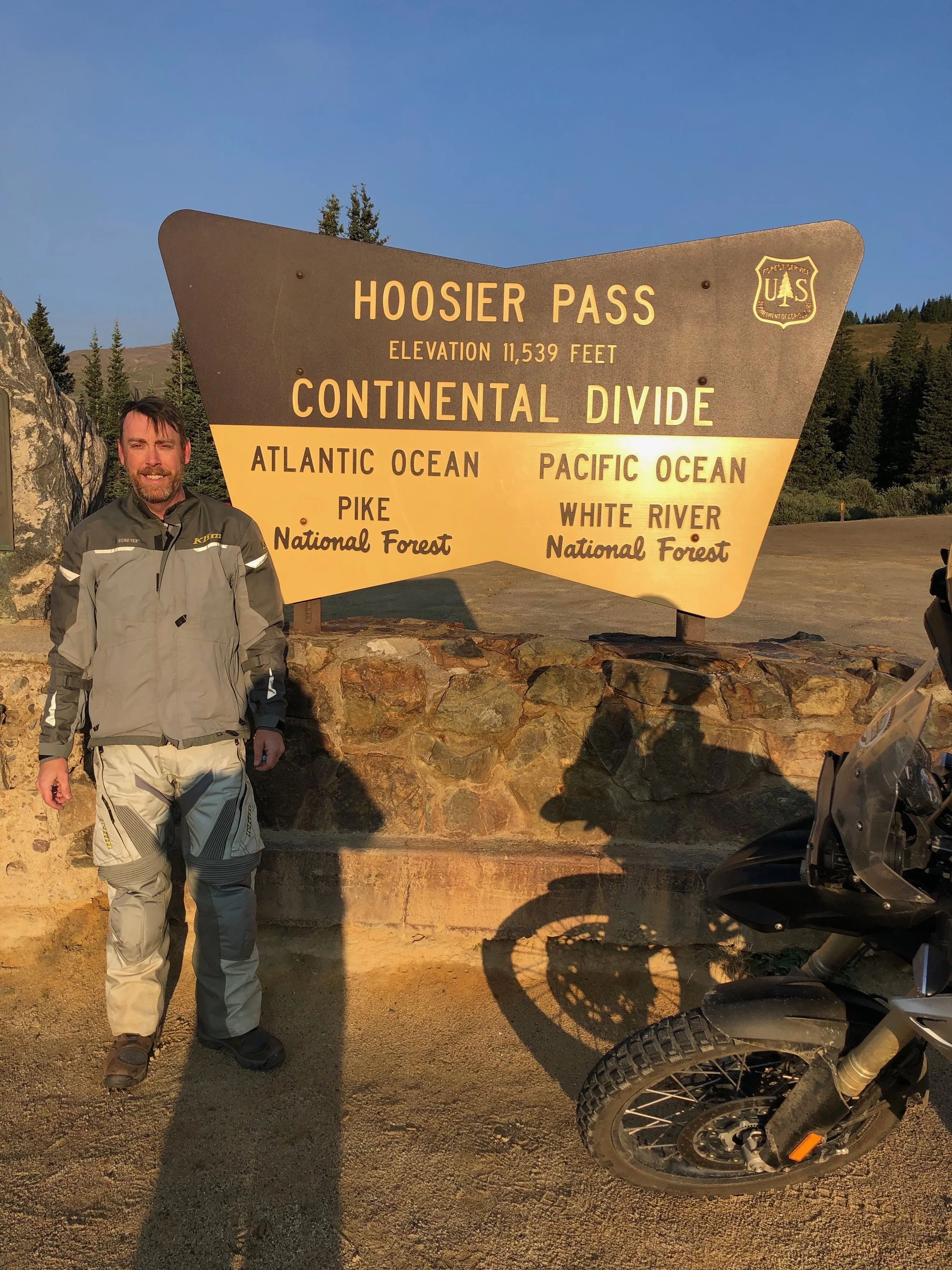 A break at Hoosier Pass