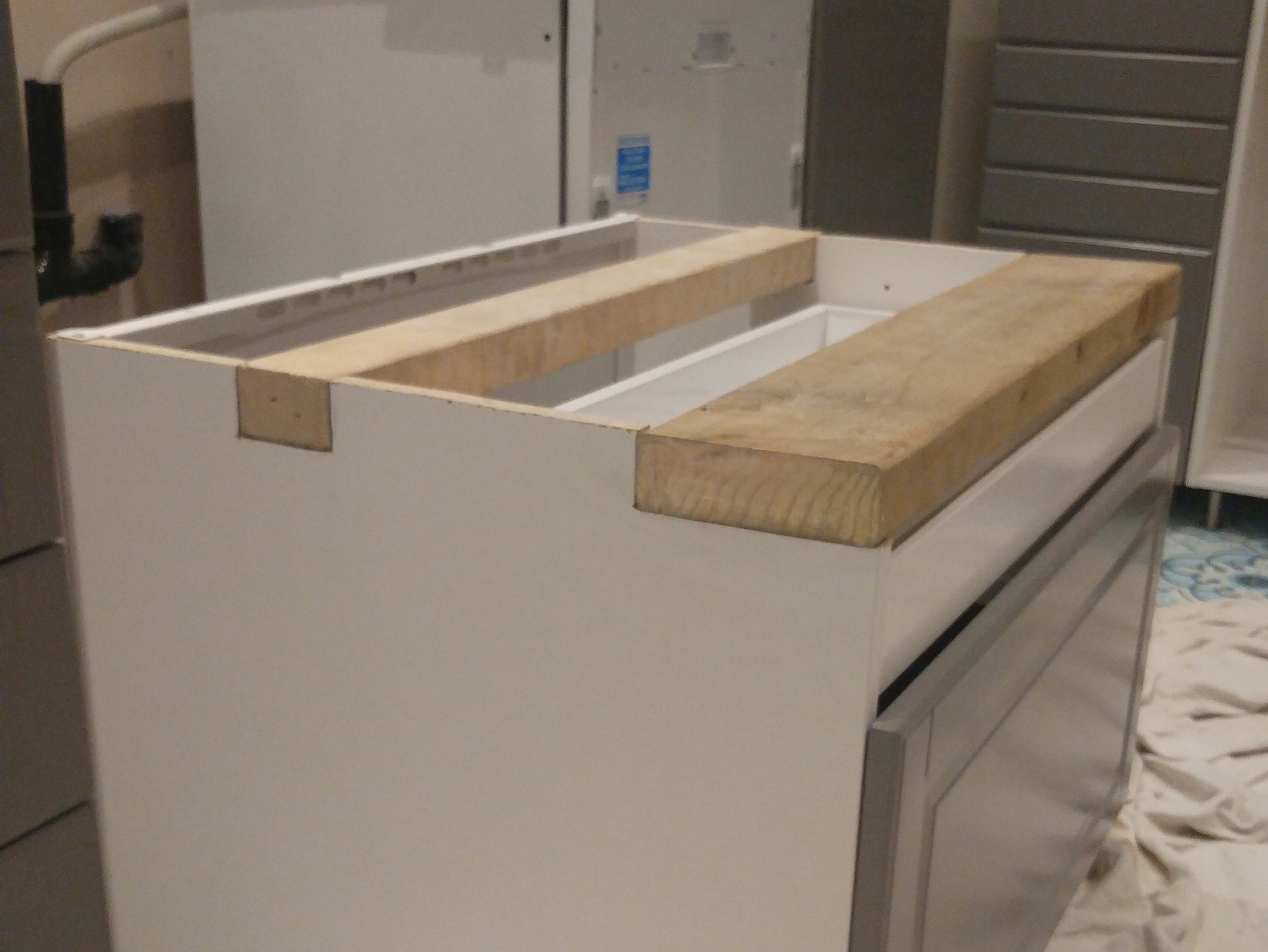 How To Fit A Belfast Sink On An Ikea Kitchen Cabinet Alice
