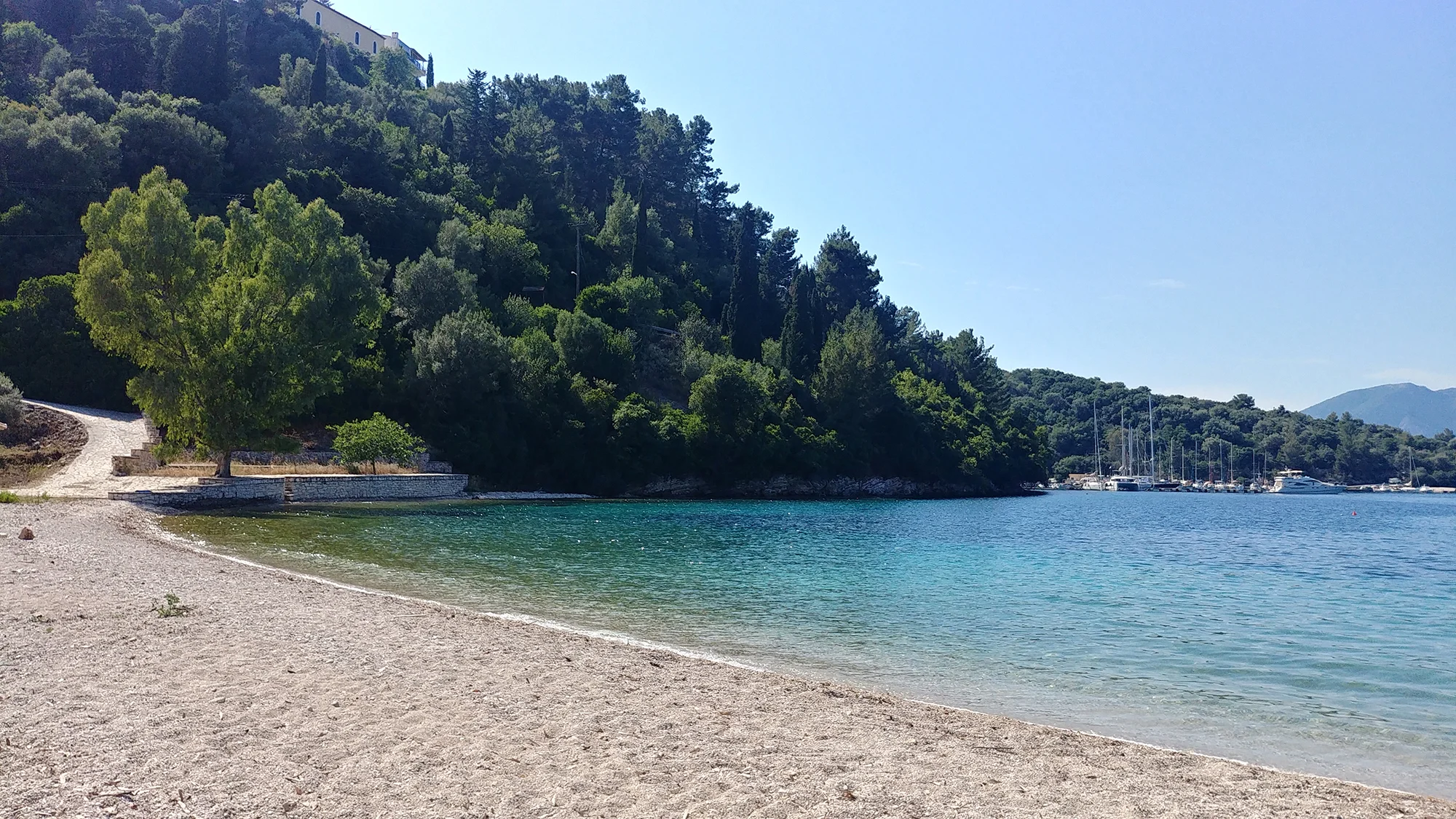 Spilia beach. 