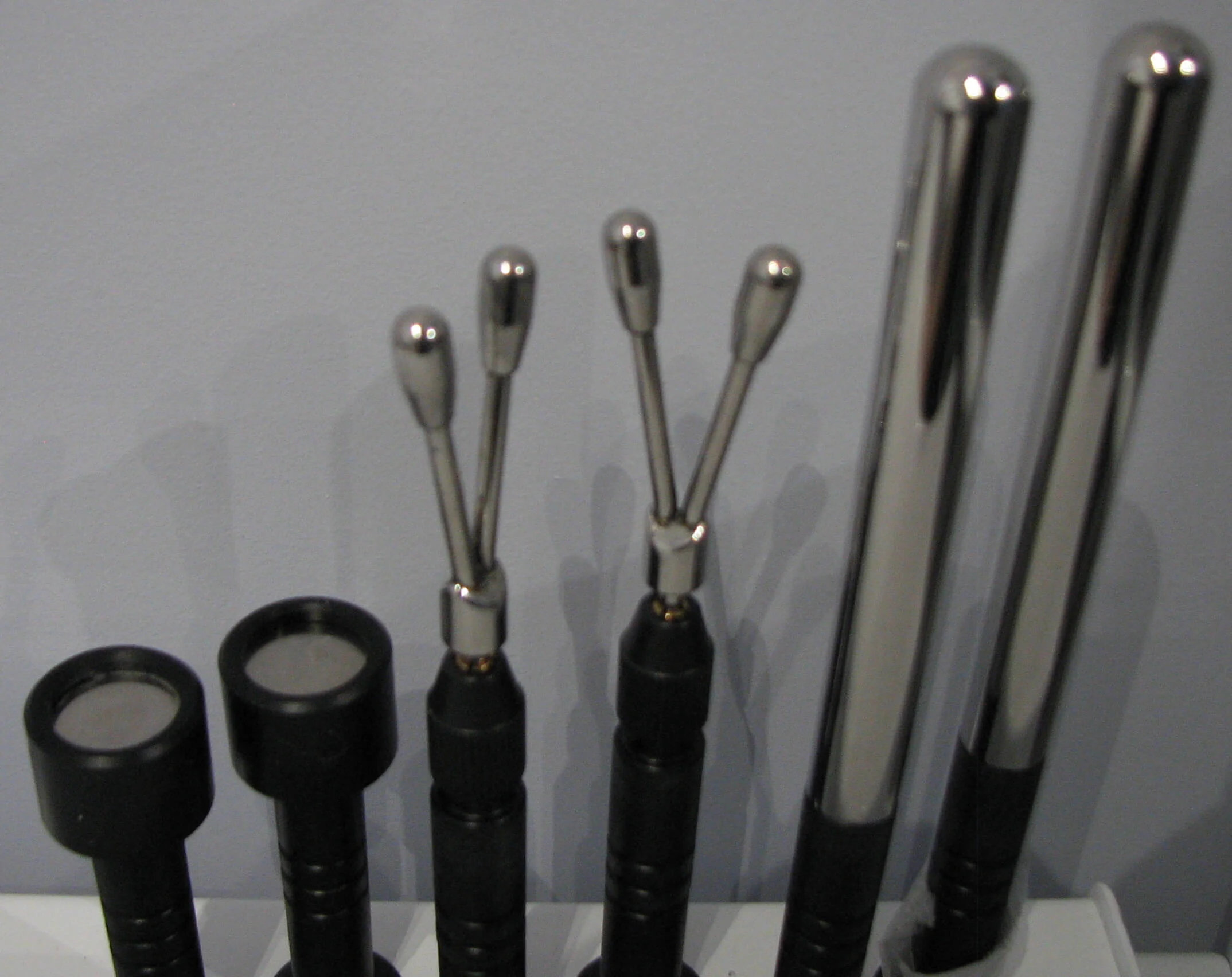 a range of facial and body microcurrent tools