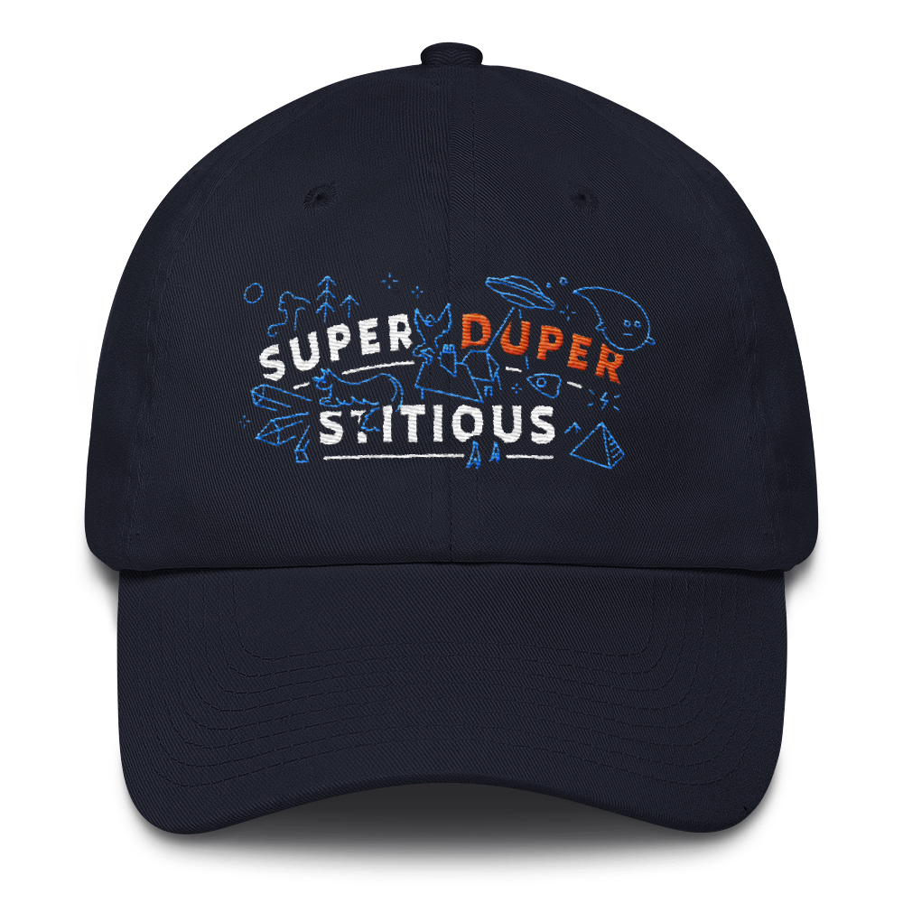 Superduperstitious Baseball Cap Navy