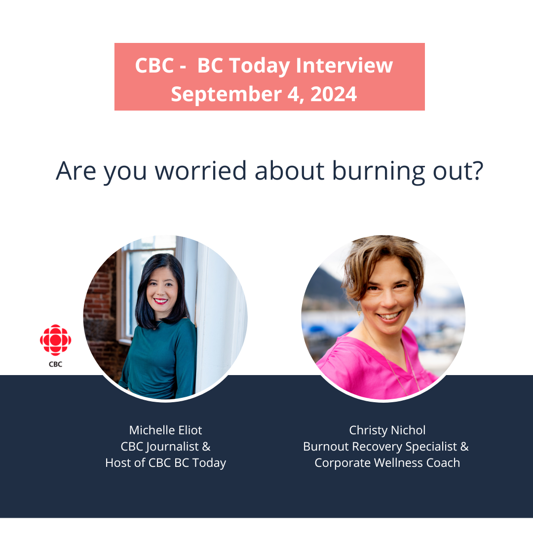 CBC Interview - Avoid Burnout with the busy fall season