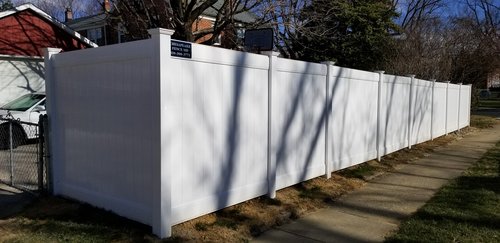 Vinyl Privacy Fence