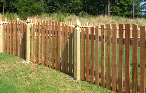 Short Wood Fence