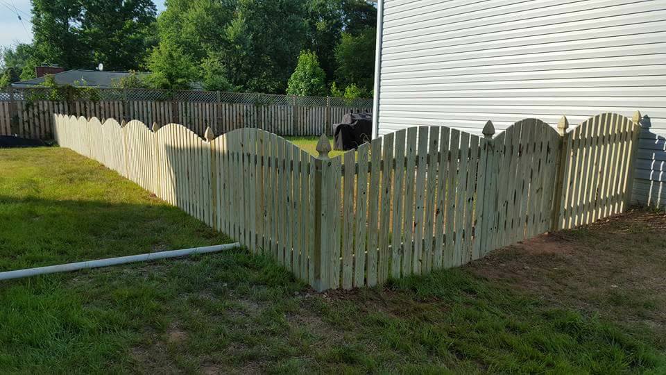 Wood Gate and Fence