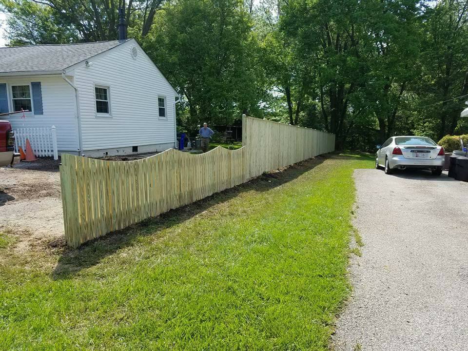 Wood Privacy Fence