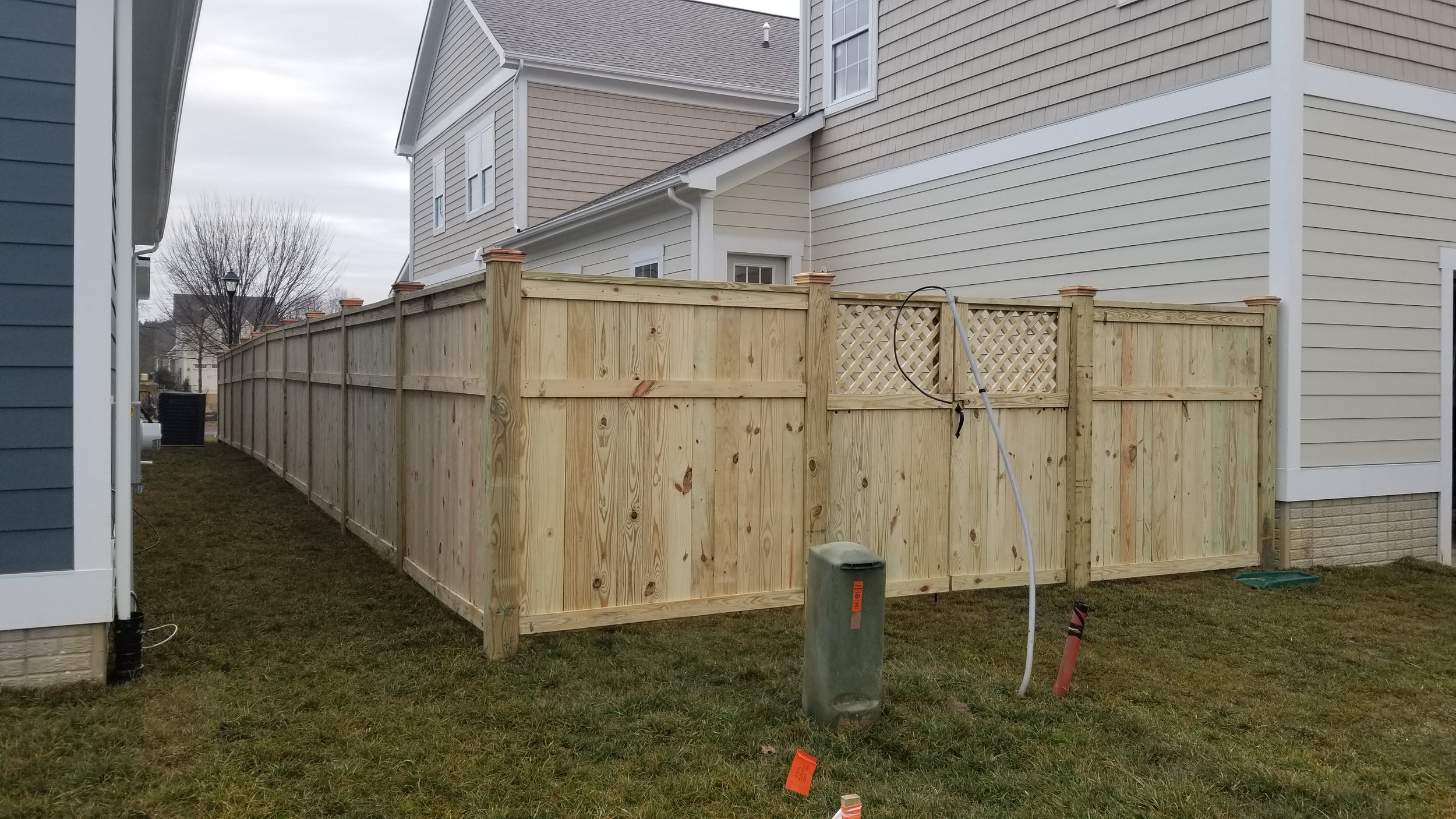 Wooden Privacy Fence