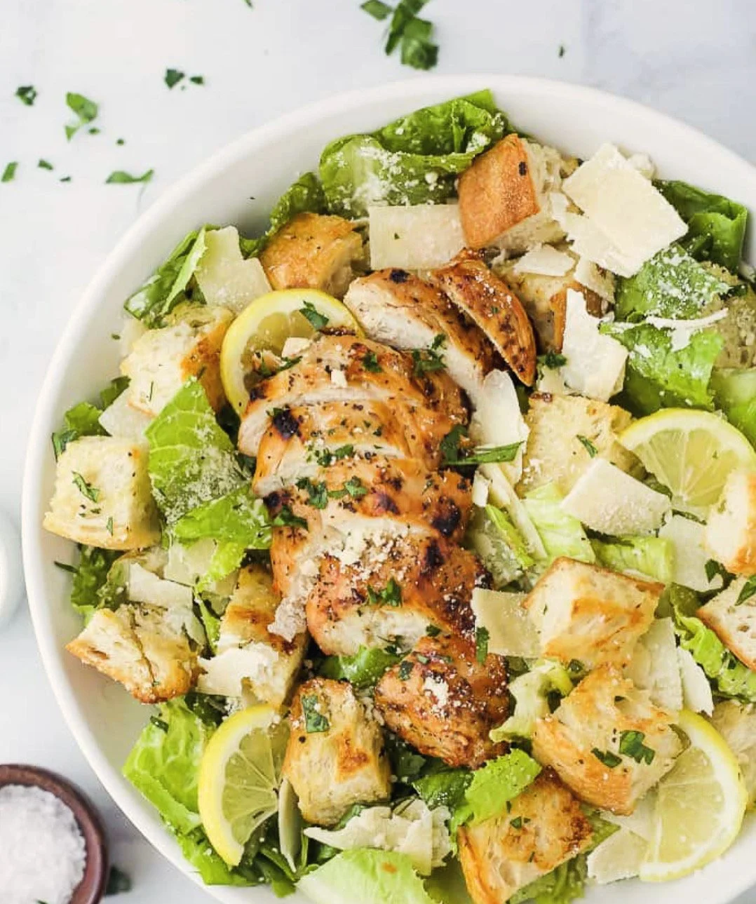 Sunday's Special is a Grilled Chicken Caesar Salad with Croutons, Shaved Parmesan &amp; Caesar Dressing